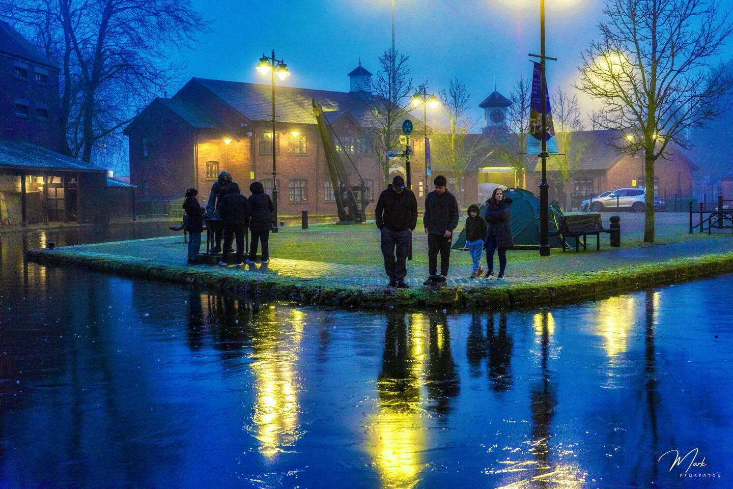 My favourite landscape shot of the year is this shot of the canal basin from January as featured by the BBC earlier today #bbc_midlands #visitcoventry #coventry
