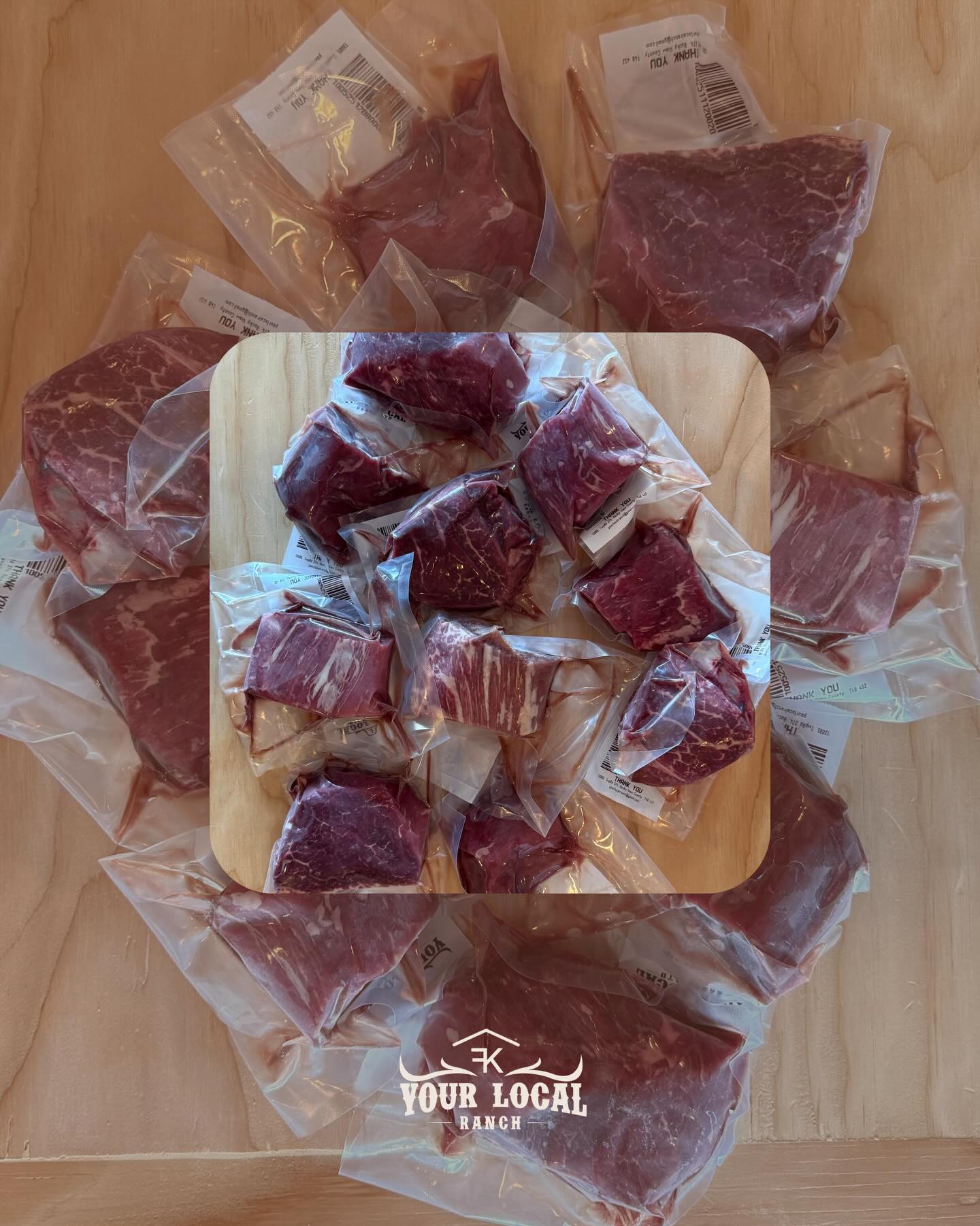 📣 NEW STEAK PACKAGES 📣
Tenderloin Package - 10 Frozen Steaks $215 🥩
Striploin Package - 10 Frozen Steaks $265 🥩
🥬 @ravens_nest_farm RESTOCK - just in time for your NYE dinner!
While supplies last - grab yours today!