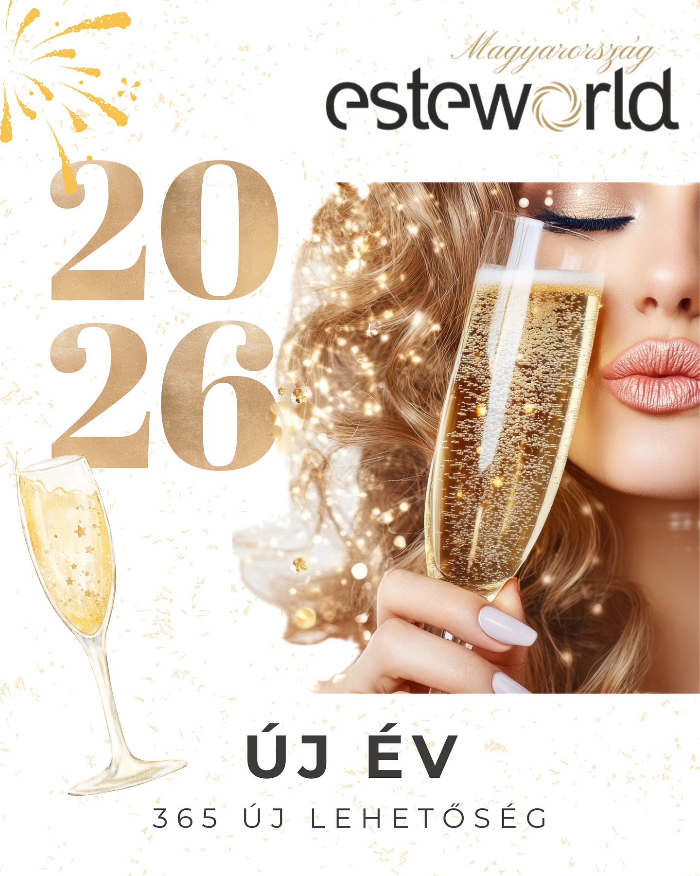 Sikerekben gazdag, boldog új évet kíván az Esteworld csapata!
Köszönjük, hogy bizalmukkal megtiszteltek bennünket az elmúlt évben.
2026-ban is azon dolgozunk, hogy a legmagasabb szintű plasztikai és esztétikai megoldásokkal segítsük Önöket a magabiztosabb, boldogabb megjelenés felé.
Új célok, új álmok, megújult önbizalom – találkozzunk az új évben is! ❤️❤️❤️