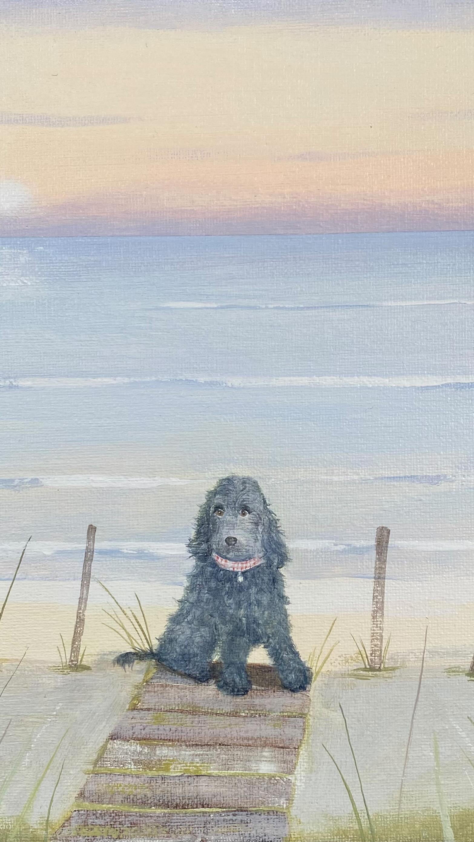 Happy New Year! ✨
I completed this little commission of lovely Tilly as a surprise Christmas present 🐶 💕
We decided to add the sign at the end ‘Tilly’s Grand Day out’… what do you think? The customer was a big Wallace and Gromit fan, so a nod to them 😁
I’ve completed many commissions over the last few years -if this is something you’d be interested in for later in 2026 do get in touch 🐶 ✨
Please do also feel free to send me any pics of your animals for some January inspiration for my next paintings 🐶 🤗
.
.
.
.
.
#dogportrait #dogpainting #beachdog #dogmemories #coastalart