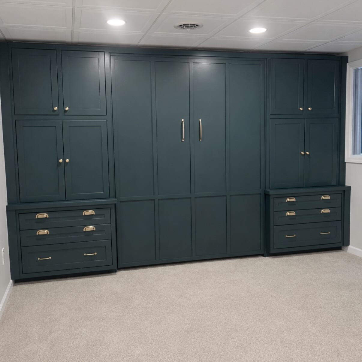 Custom-built Murphy bed, officially installed ✔️
Designed to maximize space without sacrificing style, this piece seamlessly transforms from a full wall of cabinetry into a comfortable guest bed in seconds.
Built, finished, and installed by LLS Design & Build — where function meets custom craftsmanship.
📍 Saratoga Springs, NY
🛠 Custom cabinetry | Built-ins | Interior projects
#SaratogaSpringsNY
#UpstateNYContractor
#CustomCabinetry
#DesignBuild
#llsdesignbuild