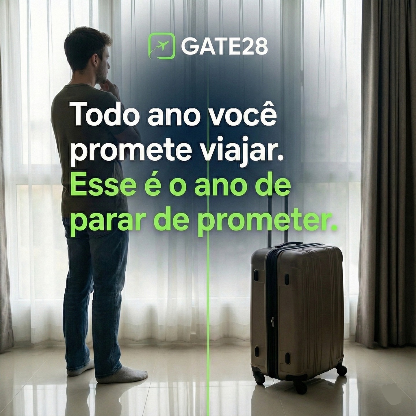 2026 chegou.
E ele veio cheio de feriados prolongados.
A combinação perfeita pra tirar do papel aquela viagem que você sempre adia.
Com planejamento certo, dá pra viajar mais, gastar melhor e evitar dor de cabeça.
A Gate28 cuida de tudo: visto, roteiro, ingressos e organização completa.
Você só se preocupa em viver a experiência.
Quer começar agora? Entre em contato!
#Viagem2026 #PlanejamentoDeViagem #ViagemInternacional #VistoAmericano #ViajarComPlanejamento #Gate28 #TirarDoPapel #SonhoDeViajar #TurismoInternacional