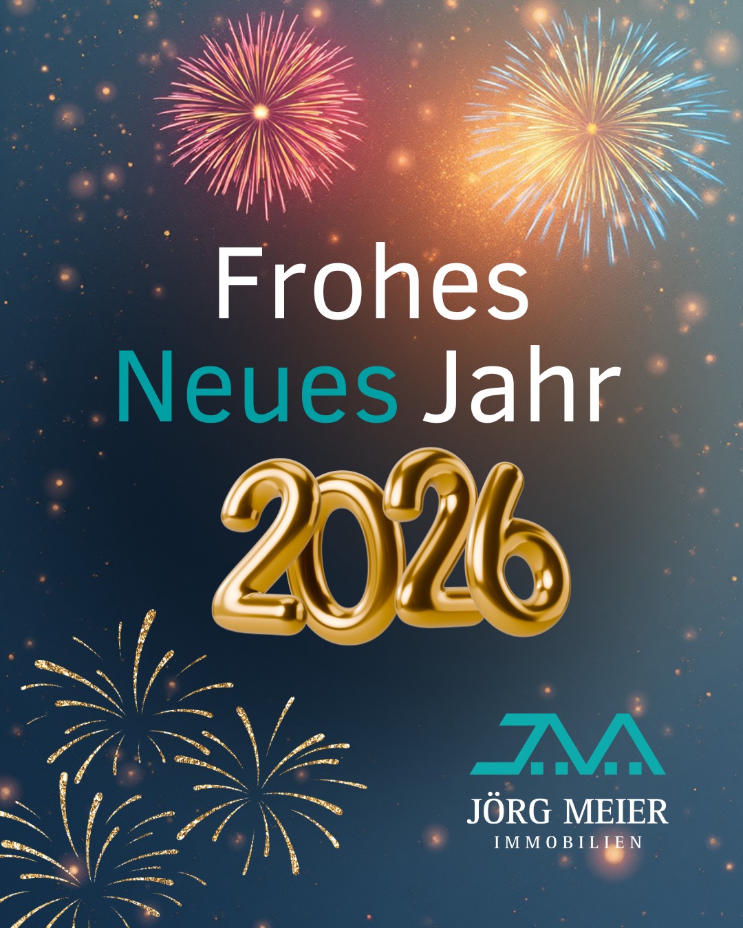 🎆 Frohes neues Jahr 2026!
Ein neues Jahr liegt vor uns, mit neuen Chancen, neuen Ideen und vielleicht auch neuen Plänen.
Ich freue mich auf alles, was kommt: auf Gespräche, Entscheidungen, Schlüsselübergaben und Geschichten, die erst noch geschrieben werden. 🏡
Auf ein 2026 auf Augenhöhe - wir sehen uns in Uelsen. 👋