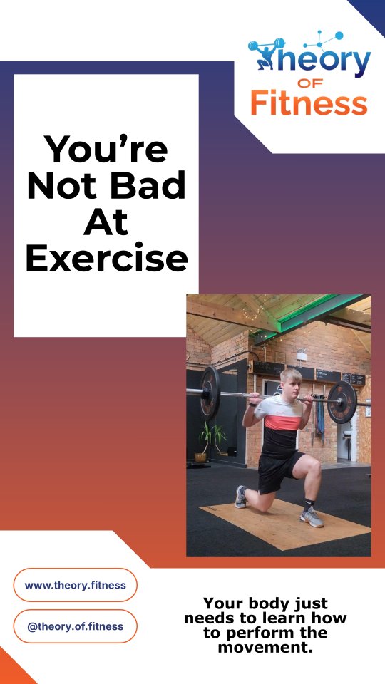 If you've tried exercise and failed. It's not down to you. It's down to your nervous system.
The same way you need to learn the skills to write you need to learn the skills to move! And piling on the weight isn't going to help.
Take the weight back, infact, regress the exercise until you are happy with how the movement looks. Then progress, enhance the difficulty or add weight!
If you are looking to hit your fitness goals in 2026 consider personal training and contact me through my page.
#fitness #exercise #motivation #explore #2026