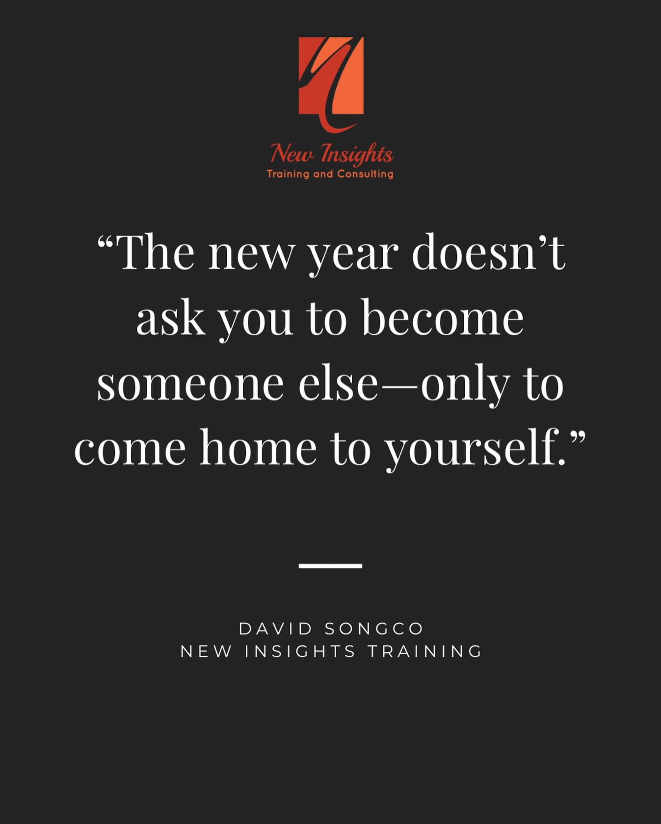 The pressure to “reinvent” can be loud this time of year.
But growth doesn’t always mean becoming more—it often means returning to what’s already true.
Here’s to a year of coming home to yourself.