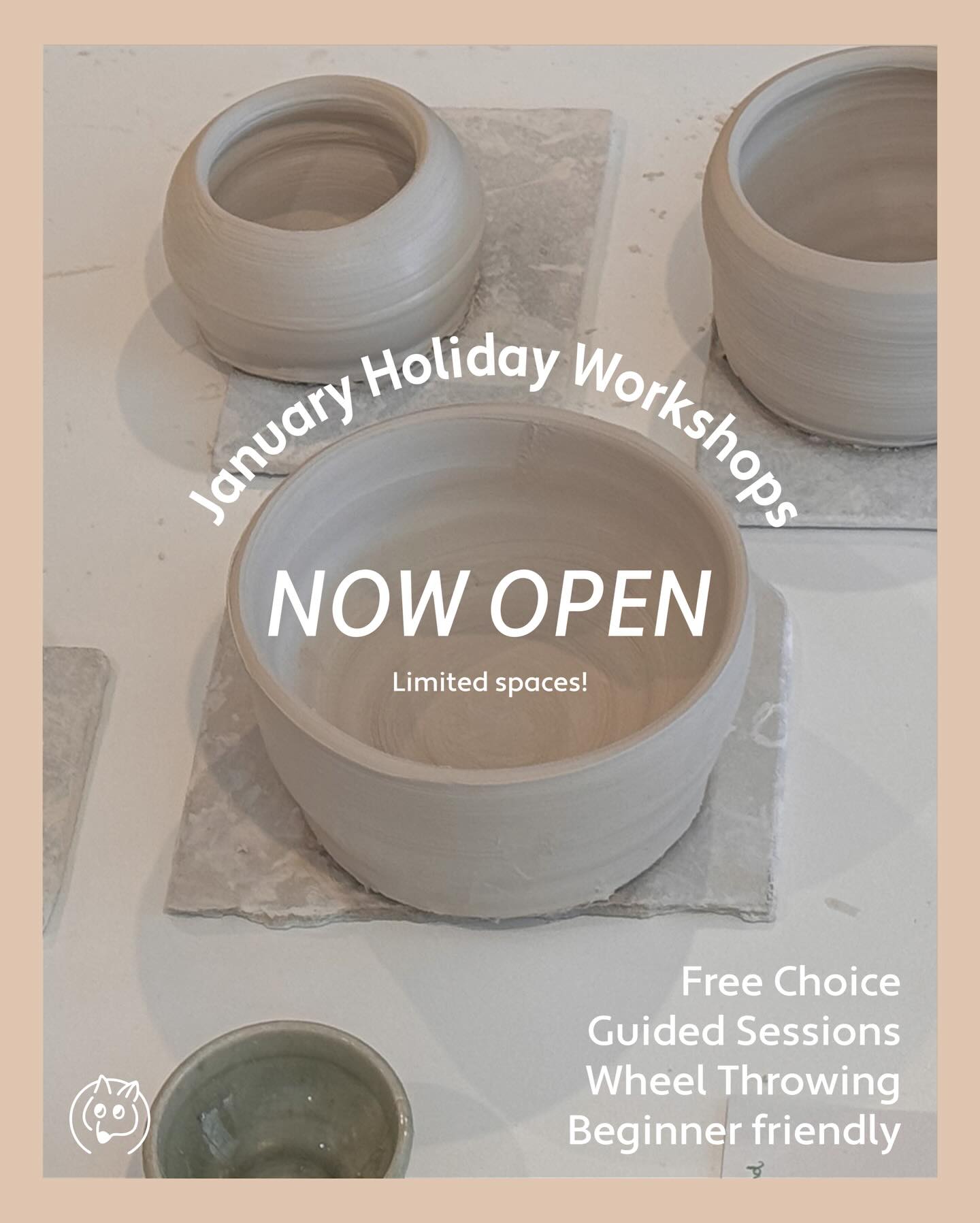 Hello all!
After a hot Perth Christmas, we’re excited to welcome the new year with our January 2026 School Holiday Workshop Program, commencing from Monday 12 January at Potteroo Pottery Studio.
Our holiday workshops are designed to be fun, creative, and inclusive, with options to suit all ages and stages.
While the sessions are primarily aimed at children, parents, carers, and adults are more than welcome to join in or participate alongside them.
Workshops can be structured in two ways:
1. Beginner-friendly sessions, with a guided, step-by-step introduction to hand-building with clay
2. Free-choice sessions, allowing participants to explore their own ideas and create at their own pace
The January timetable and booking link can be found through the website link in our bio.
Spaces are limited, so we recommend booking early to secure your place.
We look forward to creating with you this summer 🩷💚
#clay #pottery #perth