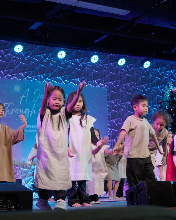 As Winter Break come to a close, here are some moments from our K-8 Christmas Program! ๐