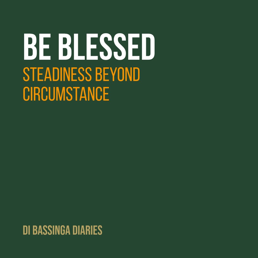What shapes your day—the world around you, or the One who made it? Psalm 1 offers a way to stand steady, no matter the season. Blessedness is a choice.
Be Blessed.
Full post on Substack (linked in bio and highlights).