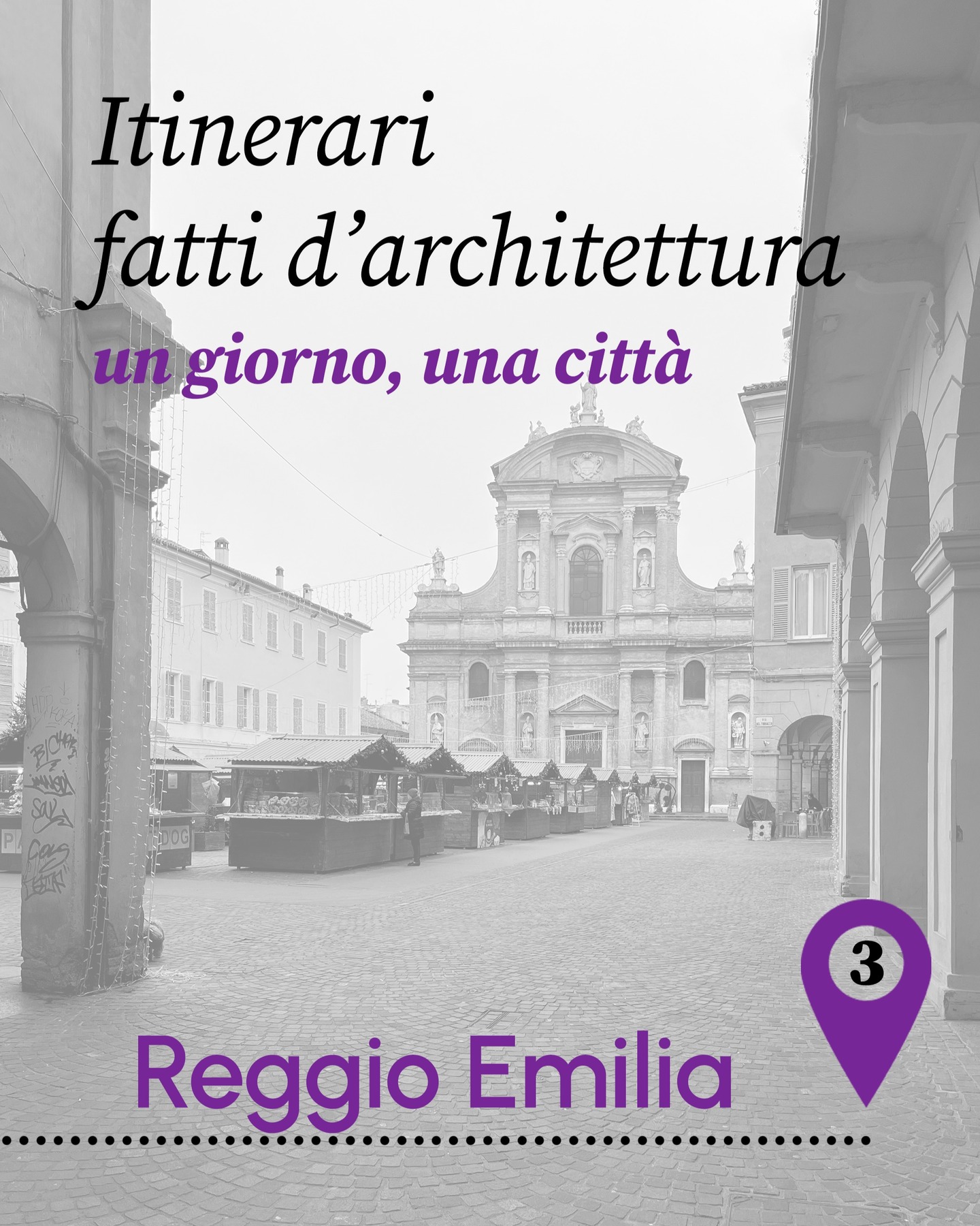REGGIO EMILIA
📍 Il percorso delle piazze
Il cuore di Reggio è scandito da una sequenza di piazze, ognuna con una propria storia, una specifica spazialità e un carattere architettonico riconoscibile.
📍 Palazzo da Mosto
Dimora rinascimentale commissionata da Francesco da Mosto e ampliata nel 1488, attribuita alla scuola di Biagio Rossetti. L’edificio unisce un impianto quattrocentesco a una raffinata decorazione in terracotta e a un grande scalone barocco settecentesco che collega cortile, loggia e piano nobile.
📍 Mercato Coperto
Realizzato nel 1927 su progetto di Prospero Sorgato sull’area dell’ex chiesa e convento di San Tommaso, presenta un ingresso monumentale e una grande navata centrale vetrata, ispirata ai passages commerciali delle città europee del primo Novecento.
📍 Chiostri di San Pietro
Complesso monastico rinascimentale articolato nel Chiostro piccolo brunelleschiano (1524–1525) e nel Chiostro grande manierista di fine Cinquecento, con riferimenti a Palazzo Te. Il recente restauro di ZAA ne ha fatto uno spazio di cultura e socialità urbana.
📍 Grattacielo a Porta San Pietro
Costruito tra il 1950 e il 1953 dalla Cooperativa Architetti e Ingegneri di Reggio Emilia, rappresenta un esempio di sviluppo verticale del secondo dopoguerra, ispirato ai principi modernisti di funzionalità e razionalismo.
📍 Basilica della Beata Vergine della Ghiara
Iniziata nel 1597 su progetto di Alessandro Balbi e realizzata da Francesco Pacchioni, è una delle massime espressioni del barocco reggiano, con una ricca decorazione pittorica, una grande cupola e uno spazio pensato per il coinvolgimento emotivo del fedele.
📍 Collezione Maramotti – Ex stabilimento Max Mara
Progettato nel 1957 da Antonio Pastorini ed Eugenio Salvarani, l’edificio industriale è oggi sede di una collezione di arte contemporanea, esempio virtuoso di riuso adattivo che conserva l’essenzialità originaria.
📍 Stazione Mediopadana
Inaugurata nel 2013 e progettata da Santiago Calatrava, la stazione è caratterizzata da una copertura ondulata in acciaio e vetro lunga circa 483 m, simbolo dell’architettura infrastrutturale contemporanea italiana.
#Reggioemilia #Reggio #ItinerariArchitettura