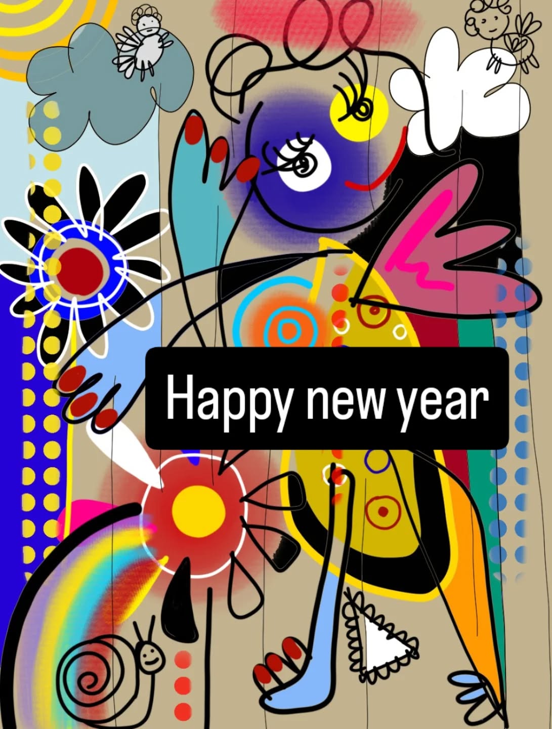 Une année réussie, ce n'est que l'addition de journées à apprécier par tous les temps, pluvieux, ensoleillé ou changeant 🌞🌦️🌈
Je vous souhaite une année riche en couleurs et en mouvements, à l'image de l'art ⭐