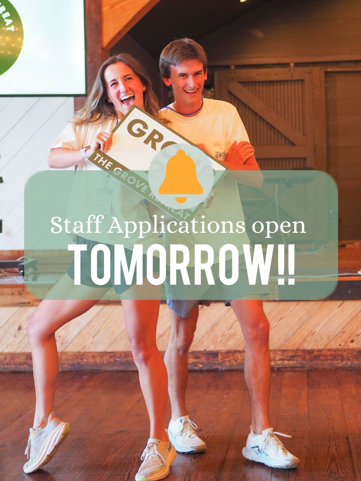 REMINDER!!🔔🔔
Staff applications for TGR 2026 open tomorrow, and it will open TONIGHT at midnight!
If you want to learn more about each position, check out our 2026 highlight for full role descriptions. We’d love to have you apply and become part of the TGR family! 💛