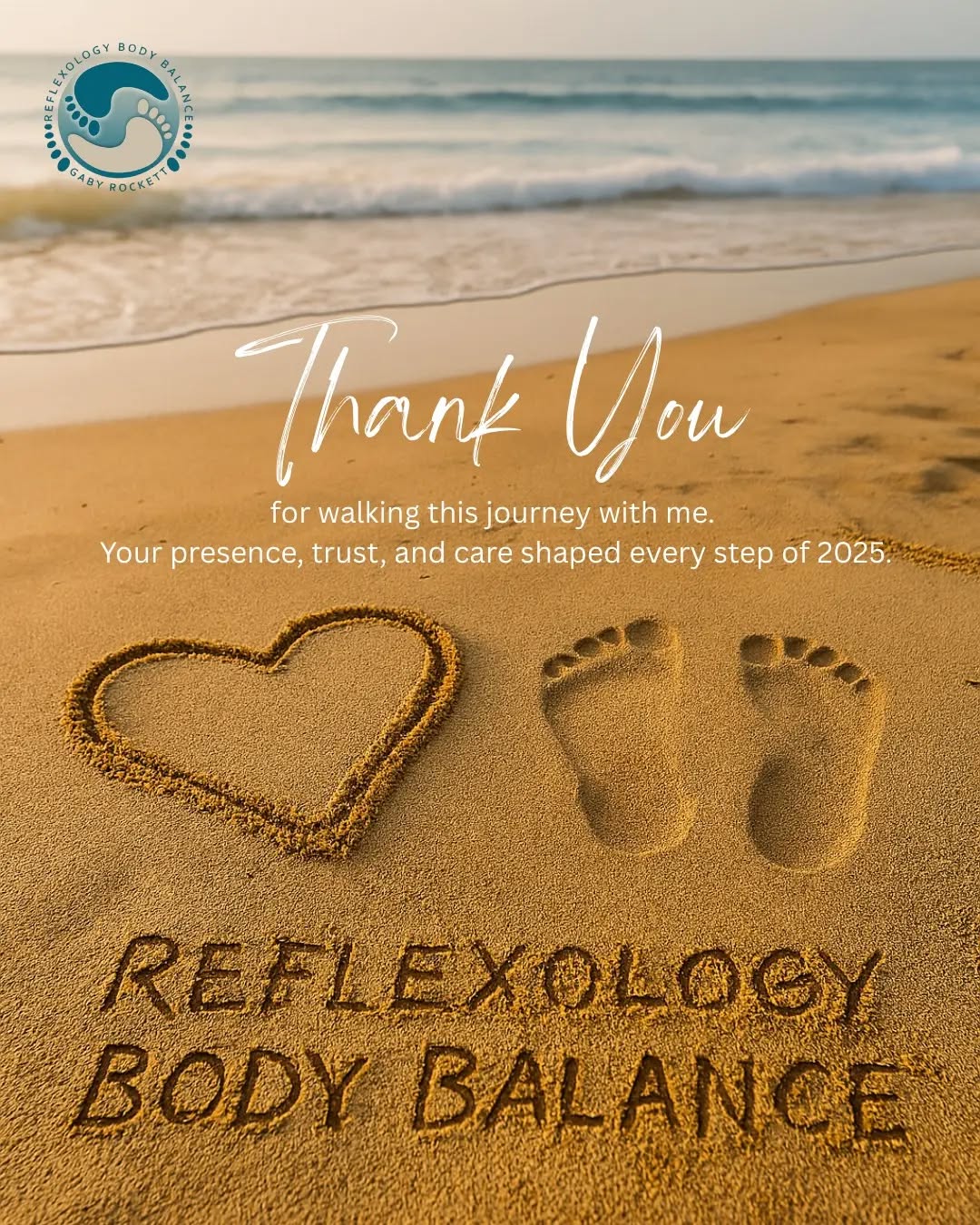 Thank you to all my wonderful clients for your trust and support throughout 2025 🤍.
It has truly been a privilege to walk this journey with you.
Wishing you a healthy, joyful and abundant 2026 — may it bring growth, balance and beautiful new beginnings ✨
#reflexologist #reflexologylymphaticdrainage #reflexology #reflexologybodybalance