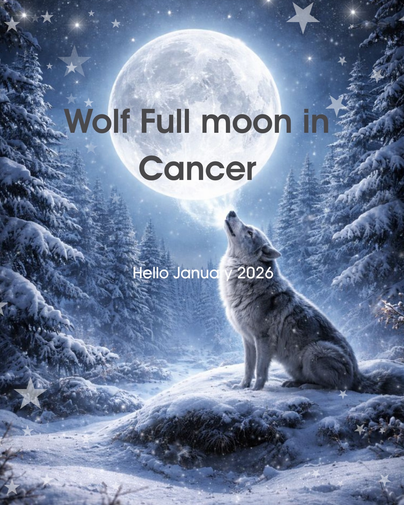 THE WOLF MOON 🌕🐺
Full Moon in Cancer brings Emotional safety | Inner strength | Soul-led beginnings 💫
This Wolf Moon in Cancer invites you to come home to yourself. Falling in a powerful Year 10 / 1, it marks a conscious new beginning — one rooted in self-love, emotional safety and putting yourself first as you step into the year ahead 💖
We are still in the Year of the Snake, making this Full Moon another important moment of shedding — releasing old skins, emotional patterns and identities that no longer fit. With one final Full Moon next month before the Year of the Horse arrives, this is a time to soften, feel deeply and let go with intention rather than force.
Cancer energy nurtures the inner child and restores emotional truth, reminding you that boundaries and self-care are acts of devotion. This Full Moon is not about pushing forward — it’s about protecting your energy and beginning again from alignment.
Crystals to help enhance your full moon release ✨
Peach Moonstone
Witches Quartz
Tourmalinated Quartz
Shungite
Golden Rutile Quartz
Rose Quartz
Affirmations:
I honour my emotions and choose myself with love.
I release what no longer serves as I step into my next chapter.
Happy Full Moon release everyone and happy 2026 🌕🐺💫
With love,
Natasha 💚
Always Believe in Miracles 💫
#fullmoon #fullmoonincancer #crystals #withlove #selflove❤️