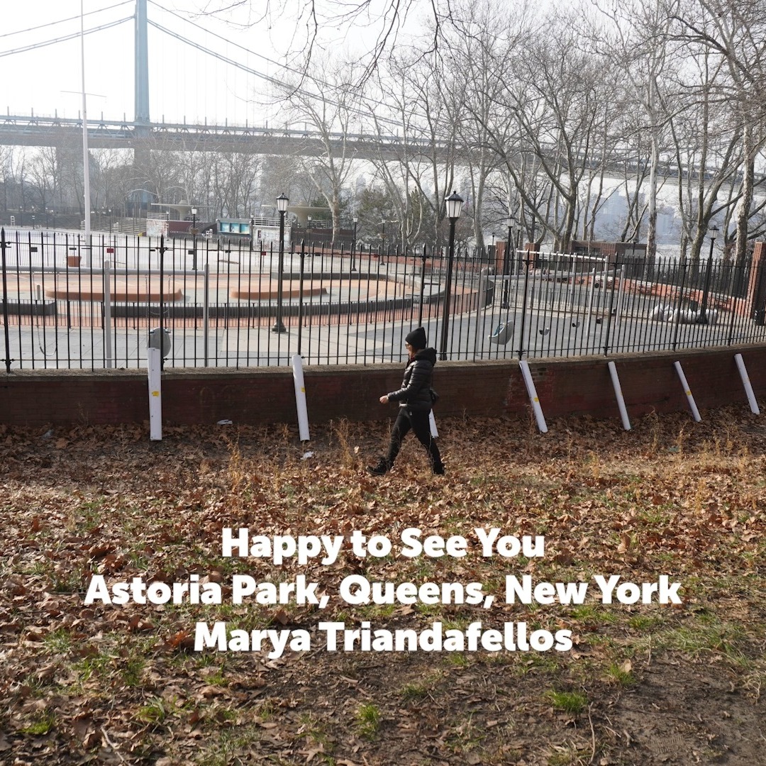 Time lapse installation of Happy to See You in Astoria Park. Thanks to NYC Parks Art in the Parks program, Astoria Park Alliance and Put It Up NYC (installation). Visit if you're in the area!
#maryanyc #maryatriandafellos #publicart #digitalart #commissionart