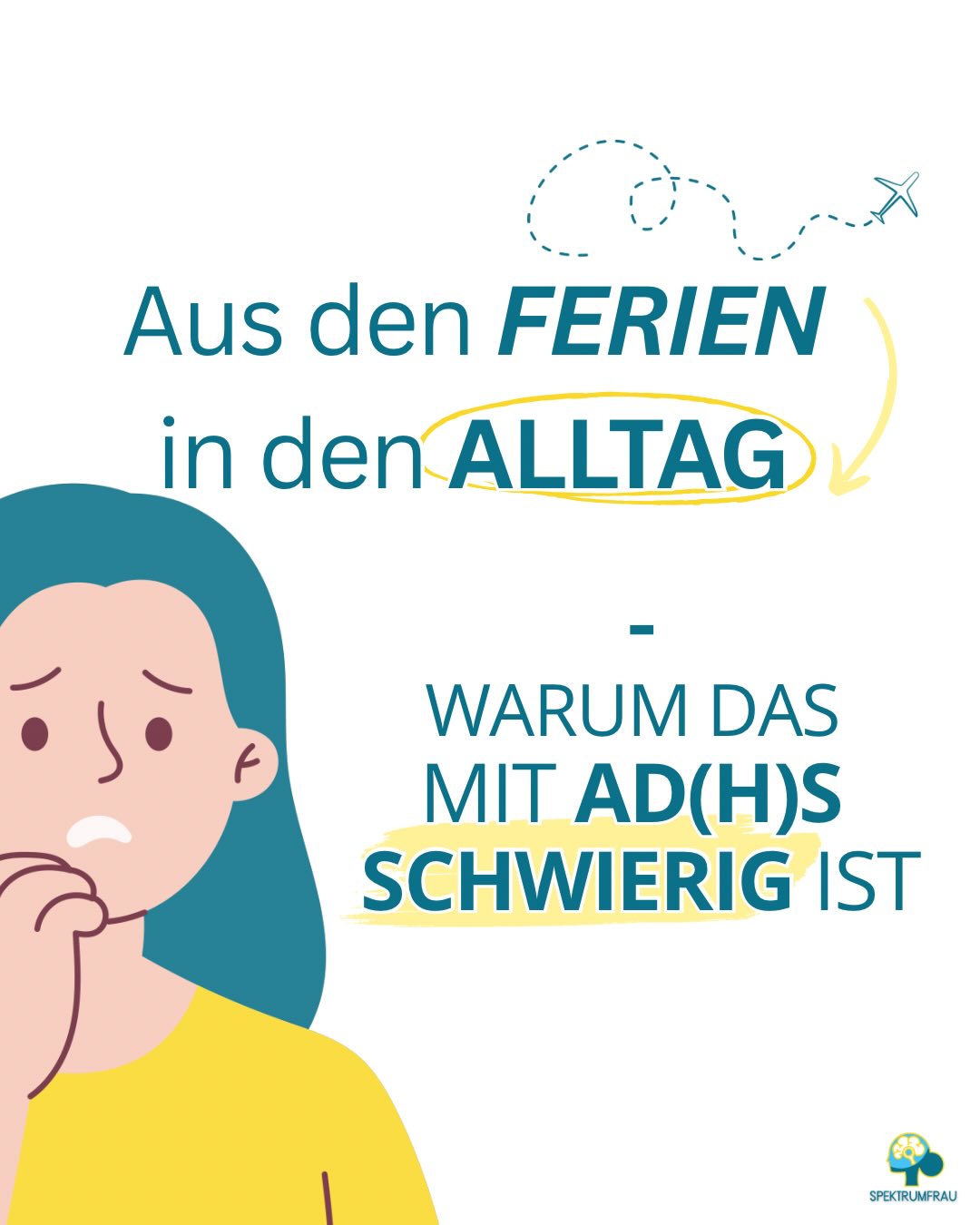 „Warum fühlt es sich nach Pausen nicht nach ‚zurück in den Alltag an, sondern nach ‚alles komplett neu sortieren‘?“
Die ersten Tage nach Ferien, Urlaub oder einer längeren Unterbrechung sehen von außen oft nach „ich krieg nichts geschafft“ aus.
Innen passiert in dieser Zeit allerdings enorm viel.
Auch wenn es seltsam klingt:
👉 das ADHS-Gehirn braucht ein paar Tage, um wieder einzuüben, wie der (bekannte) Alltag geht.
Es stellt sich neu ein auf:
• Zeiten
• Erwartungen
• Rhythmus
• Reizlevel
Das ist ein innerer Anpassungsprozess und der kostet Kraft, auch wenn man es nicht „produktiv“ sieht.
Und ja, i.d.R. sind es die Frauen, die die Verantwortung dafür bekommen, den Alltag für alle wieder ins Laufen zu bringen. Dieser unsichtbare Mental Load plus ADHS sind zwei Belastungen die mehr von Dir fordern, als die Summe ihrer Teile.
Der größte Gefallen, den du dir als Frau mit ADHS machen kannst, ist nicht noch mehr Druck, sondern Akzeptanz.
Nicht zusätzlicher Selbstvorwurf, nicht „Reiß dich zusammen“, nicht inneres Antreiben.
Sondern:
✔️ anerkennen, dass dein Gehirn gerade wieder übt
✔️ akzeptieren, dass es ein paar Tage holprig sein darf
✔️ aufhören, Produktivität als Beweiswert zu nehmen
Denn paradoxerweise gilt:
👉 Akzeptanz beschleunigt die Anpassung.
Druck verlangsamt sie, weil Energie in Scham, Schuld und Selbstkritik fließt.
Du darfst Dir zugestehen, dass Übergänge bei ADHS Arbeit sind, auch wenn sie von außen nicht nach Arbeit aussehen.
🗣️ Wie erlebst du Übergänge? Lass es mich gern in den Kommentaren wissen.
Herzliche Grüße,
Deine Anja
#adhsbeiFrauen #adhscoaching #adhsfrauen #adhsleben adhsdeutschland