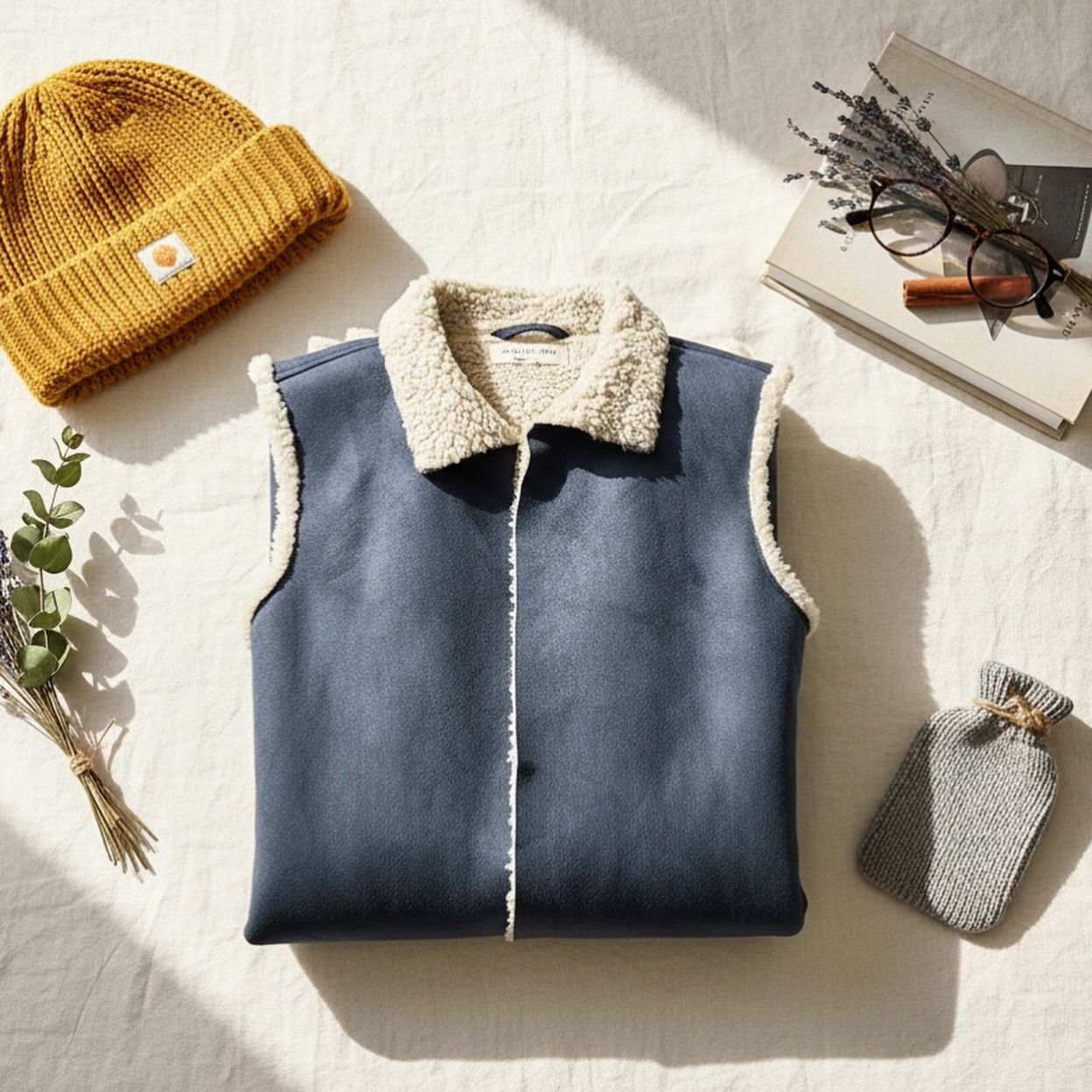 The snow fell for the first time today.
And just like that — everything slowed down. 🤍
This is the season for soft fabrics, quiet moments, and layers that feel like home.
Our Nordic-inspired bodywarmer, in deep blue suede and lined with cloud-like Sherpa, was made for days like this — where light fades early, and warmth comes in the details.
🧵 Designed for comfort
🕯️ Styled with hygge in mind
🌨️ Meant to wrap around your everyday like a soft snowfall
#FirstSnowFeels #HyggeLayers #NordicMood #BodywarmerInStyle #HandmadeWarmth SuedeAndSherpa SlowMadeForWinter LayeredAndLovely