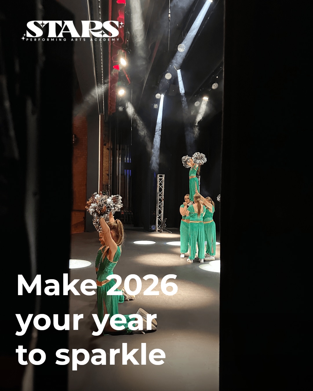 Ready to shine in 2026?
Enrol now at Stars Performing Arts Academy and explore dance, singing, acting, or acrobatics with expert instructors and a community that feels like family.
Whether your little one's first tumble or you're perfecting your wedding dance – we've got the perfect class waiting for you!
Join us and make 2026 your year to sparkle!
Spots are filling fast – secure yours today!