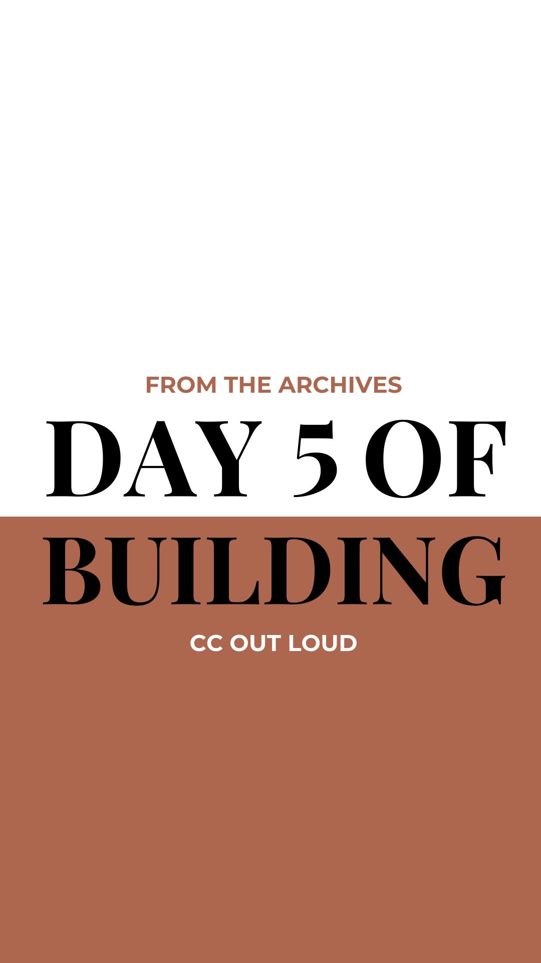 Day 5 | Getting Comfortable Being Uncomfortable 😳
As I was going through my camera roll, trying to think of what to use for content today, I came across this video from October of 2024.
Danielle and I in my old apartment... this was a really tough season for me.
Watching this back as we were reflecting on a year that stretched us in every direction. I can see that not much had changed in 2025.
Growth has been uncomfortable.
Scary. Exciting. Unpredictable.
As soon as we thought our processes were right, we were quickly humbled.
What I’ve learned most?
You can’t prepare for everything. You have to prepare to adapt and learn as you go!
I’m proud to admit my failures... as they have been the greatest lessons that I hope to never have to re-learn.
And I’m really grateful for this team and the space to figure it out together.
𝐅𝐢𝐧𝐚𝐥 𝐓𝐚𝐤𝐞𝐚𝐰𝐚𝐲:
𝐈𝐟 𝐠𝐫𝐨𝐰𝐭𝐡 𝐟𝐞𝐞𝐥𝐬 𝐮𝐧𝐜𝐨𝐦𝐟𝐨𝐫𝐭𝐚𝐛𝐥𝐞 𝐫𝐢𝐠𝐡𝐭 𝐧𝐨𝐰, 𝐲𝐨𝐮’𝐫𝐞 𝐩𝐫𝐨𝐛𝐚𝐛𝐥𝐲 𝐝𝐨𝐢𝐧𝐠 𝐢𝐭 𝐫𝐢𝐠𝐡𝐭.
PS… it’s Danielle’s birthday today 🥳
Feeling extra thankful for the people who have helped build CC alongside me.
#FounderLife
#StartUpLife
#BusinessJourney
#BuildInPublic
#FounderStories