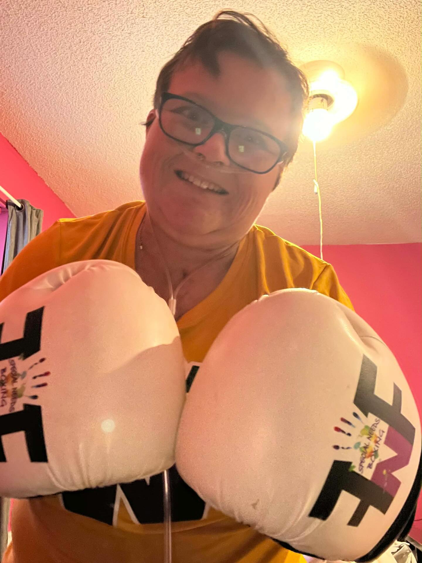 She’s ready! @jorden_nixon
#fiercenfitboxing #specialneedsboxing #aplaceforall