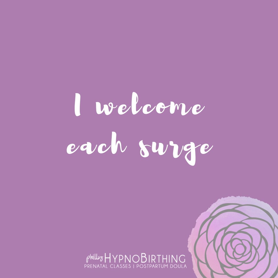 This #affirmation is perfect to remind you to welcome the sensation. Oddly enough, that is what can help labor progress. The only way baby can come is if we let the wave flow through our body and bring baby earth-side. If we create tension and resist the sensation then we inhibit the flow of labor.
So keep this affirmation in your mind when labor comes and you feel a sensation, smile and remind yourself how much you welcome it 💫
#dailyaffirmations #birthingaffirmations #hypnobirthingaffirmations #phillyhypnobirthing