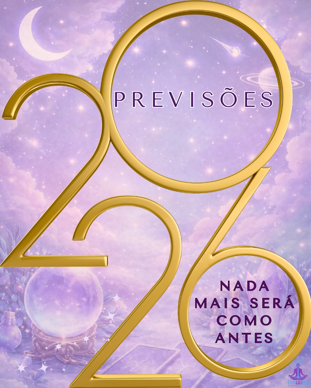 E vem aí 2026… Um ano desafiador, mas muito transformador! Um ano de crescimento e que pode ser muito lindo se a gente souber seguir o fluxo, e entender que algumas coisas apenas são como são e está tudo bem…