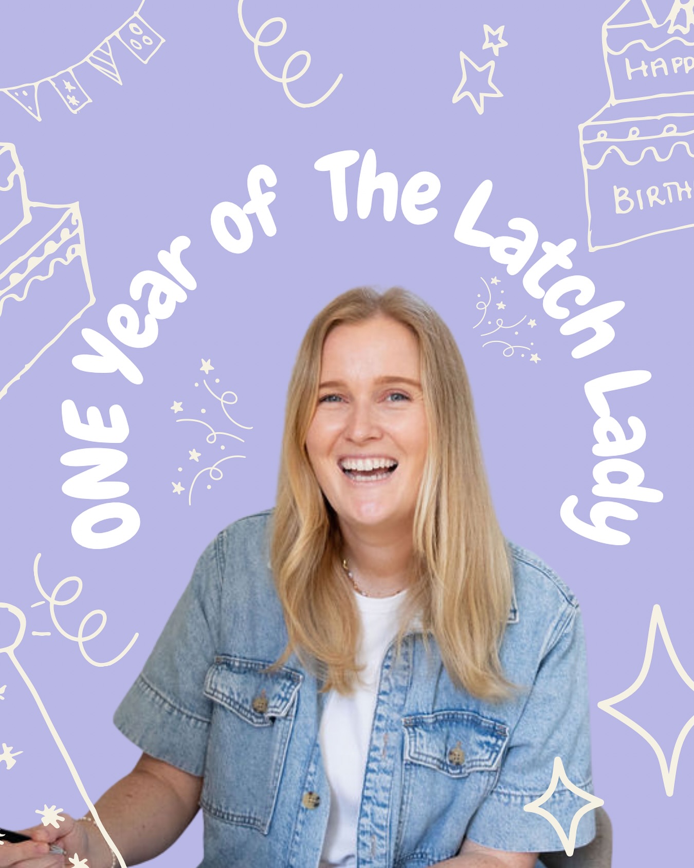 ✨ ONE YEAR OF THE LATCH LADY ✨
It’s been a whole year… and wow, what a ride!
After the most epic birth of my baby (and the unshakeable belief that I can do anything I put my mind to), followed by a wildly challenging breastfeeding journey (and still proudly breastfeeding today), I made the very brave decision to step away from my permanent role at NSW Health, back myself, and start The Latch Lady.
This past year has been full to the brim! Over the past 12 months I have supported hundreds of incredible women and families, built a business from the ground up, opened my clinic space at Birth Time The Village, created and launched my Breastfeeding Ready Workshop, finished my midwifery prescribing & diagnostics degree, became an endorsed midwife, and worked alongside the most inspiring women in small businesses (midwives, doulas, chiros, osteos, GPs).
I want to say the biggest thank you, truly.
To the women and families who have called me, invited me into your homes and your feeding journeys, and trusted me to support you during such a vulnerable, raw, and deeply important time in your lives, it is an absolute privilege.
Your trust, your kind words, and especially your word-of-mouth referrals have meant everything. I am so deeply humbled and grateful for this community.
Here’s to one year of The Latch Lady and to continuing to support families for many years to come 🤍✨