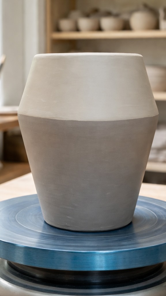 I did this AMAZING pitcher shape tutorial from a shop on Insta and Etsy called @the.pottery.wheel #handbuiltceramics #templates #tutorials #slabbuiltceramics