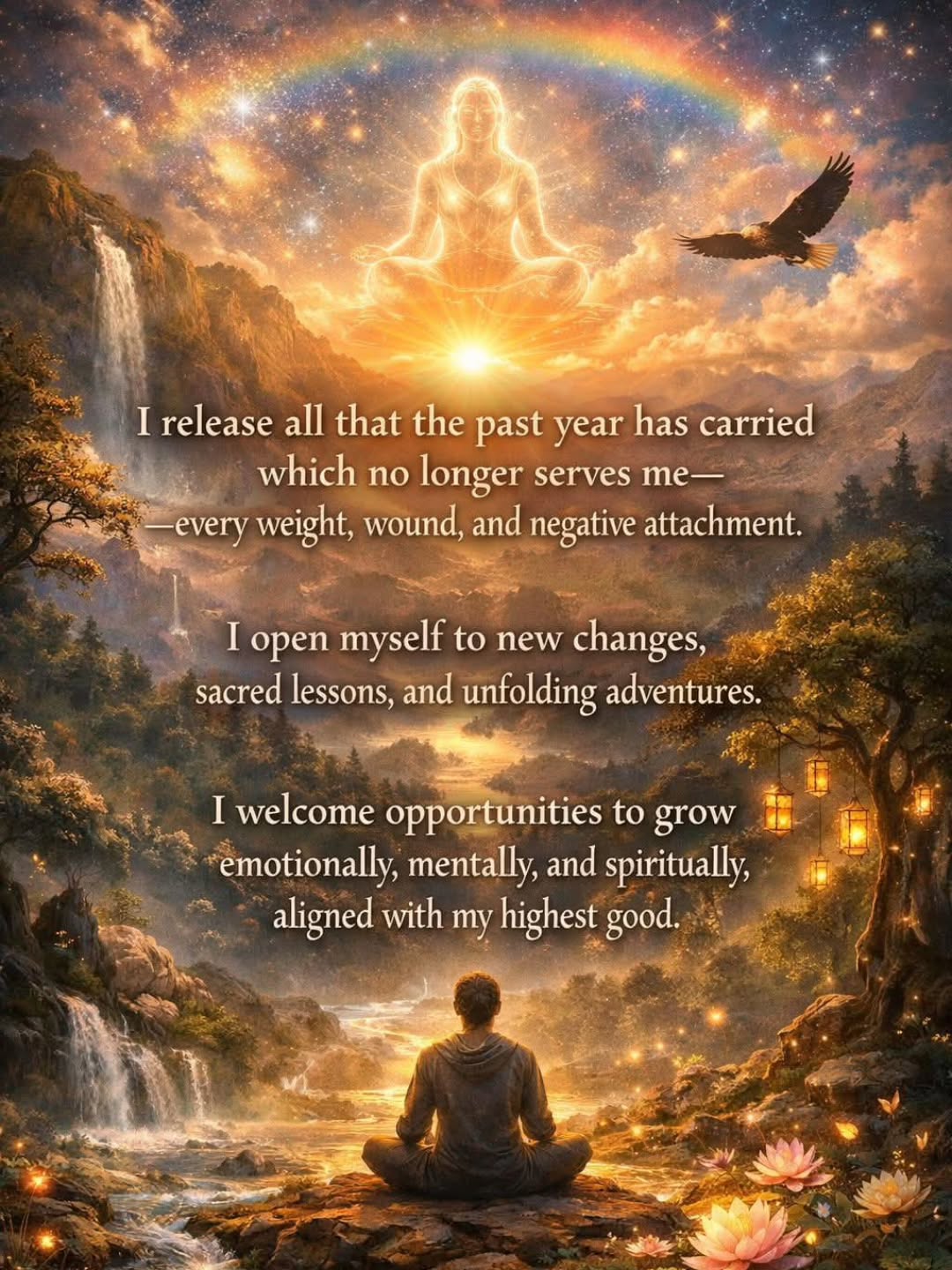 May 2026 bring you health, happiness, and healingâ€ïž
Don't let the weight of resolutions steal your joy. Move the way it feels comfortable. Do what you can and not what you feel you should. Be kind to yourself in the way you speak and invite in the beautiful things you would wish for anyone else that you love.
Happy New Year, Yogis!
#happynewyear #2026 #yoga #Yogis #selflove