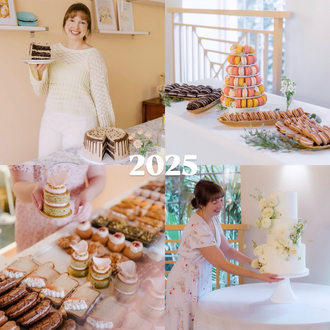 ✨ 2025 ✨ I’m going to keep it short & sweet. 🍰 What a beautiful & blessed year it was for my business. Thank you to every one of you who has supported us throughout the years. I’m grateful each day that God has chosen me to do this work & to be a light to each person who comes through our doors.
“Now all glory to God, who is able, through his mighty power at work within us, to accomplish infinitely more than we might ask or think.” -Ephesians 3