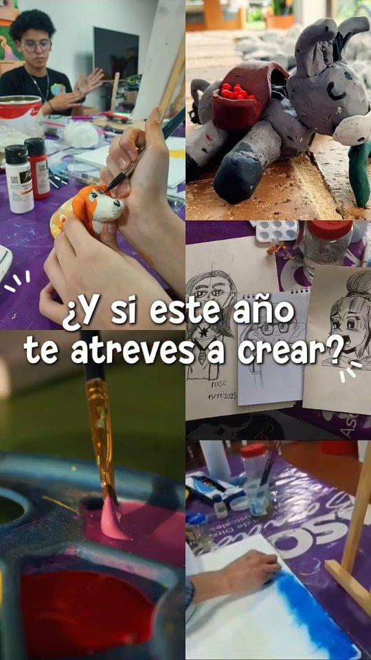 👉🏻 Dicen que el mundo ya está todo pixelado, que todo es digital y que la inteligencia artificial lo hace todo.
🖼️ Nosotros decimos larga vida a las artes plásticas✨
En Art Club encontrarás clases de:
- Exploración a las Artes Plásticas.
- Dibujo y Pintura.
- Modelado y Plastilina.
- Ilustración Digital.
- Dibujo Manga.
Iniciamos clases el 19 de enero.
Matrículas abiertas del 5 al 16 de enero.
Contáctanos al 3118617584 y visita nuestra página web haciendo clic en el enlace de la bio.