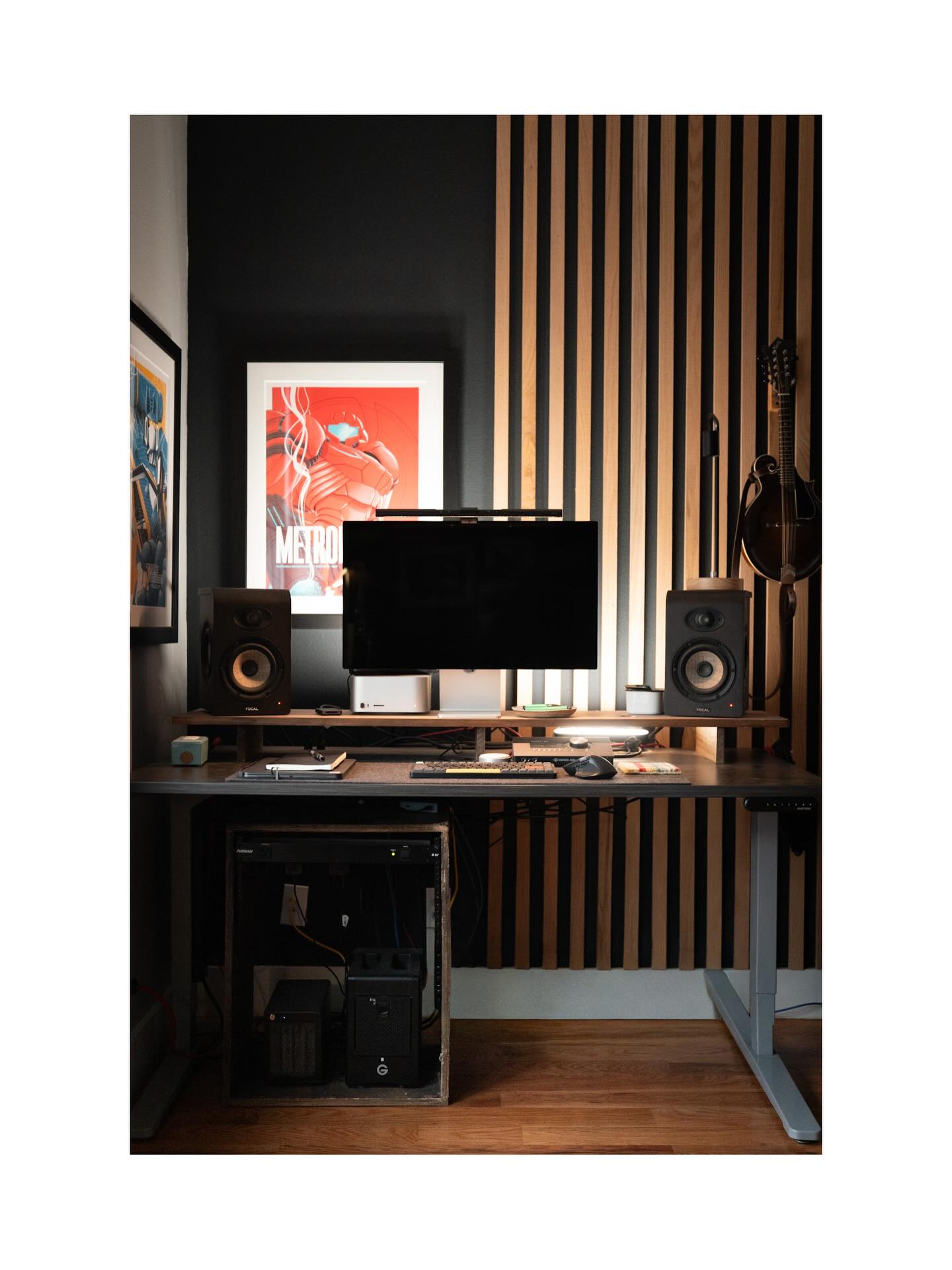 Surround yourself with things that bring you joy, especially in your work environment. I find myself just walking into my studio to check on the guitars.. you know, make sure they don’t need anything in particular.