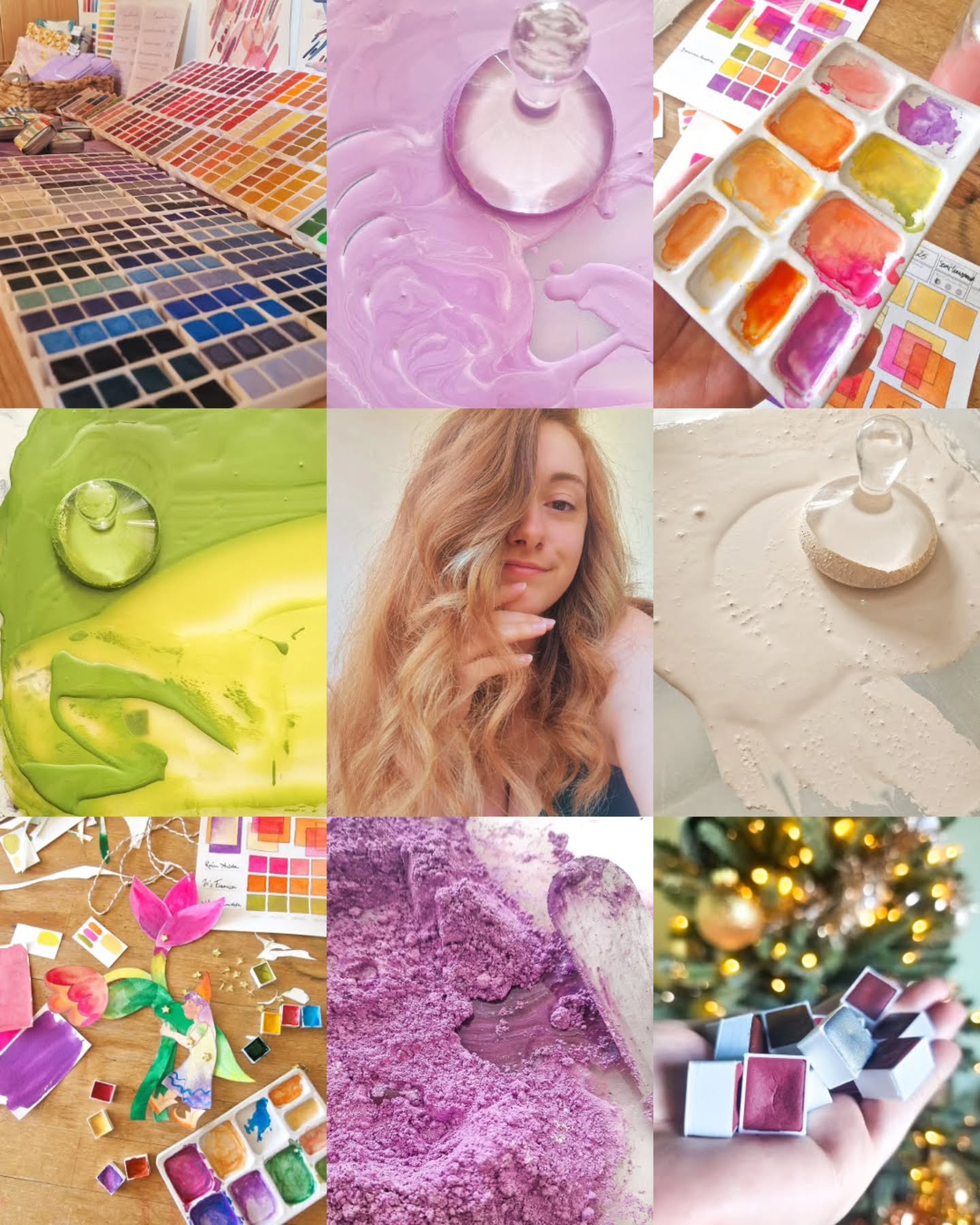 2025 et des couleurs
77 couleurs au bas mot cette année
C'est pas mal pour une année sans ?
#lepigmentarium #faitmain #arcenciel #artisanatfrancais #aquarellefrance #2025