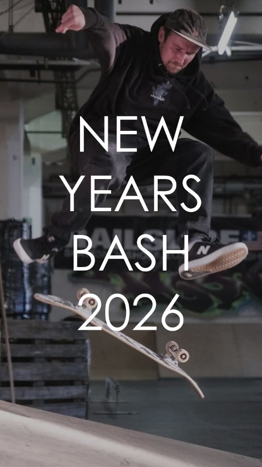 🔥 WIR SIND SOWAS VON HEISS AUF KOMMENDEN SAMSTAG! 🔥
Der New Year’s Bash steht staatlich an – und wir sagen euch:
Ihr dürft das nicht verpassen.
Es warten einige Überraschungen auf euch 👀💥
Skateboarding, Vibes, volle Halle – alles auf Anschlag.
🎟 Sichert euch jetzt noch Tickets für die Party ab 22 Uhr
Und gönnt euch davor komplett kostenlos:
🛹 Skate Contest - Kids | Boys | Flinta* | Pros
🎬 2.Videopremieren
2Pfand2Frei - @larsxducky
Hoodlife - @good_times_skateboards
🎸 Live Band - @monogam.mp3
Kommt früh. Bleibt lang.
Lasst uns zusammen den Jahresstart zerlegen.
Meldet euch für den Contest an und/oder sichert euch Tickets für die Party - Link in der Bio
Titelbild 📷 @foto.lukas 🛹 @michasp
NEW YEAR’S BASH – LET’S GO. 🔥🛹
Großer Dank an unsere Sponsoren
@railslide_da
@inpeddoskateboards
@ueberskateboards
@wemotostudio
@unser.braustuebl
@skate.kultur
#newyearsbash #bash #skatecontest #skate #skateboarding