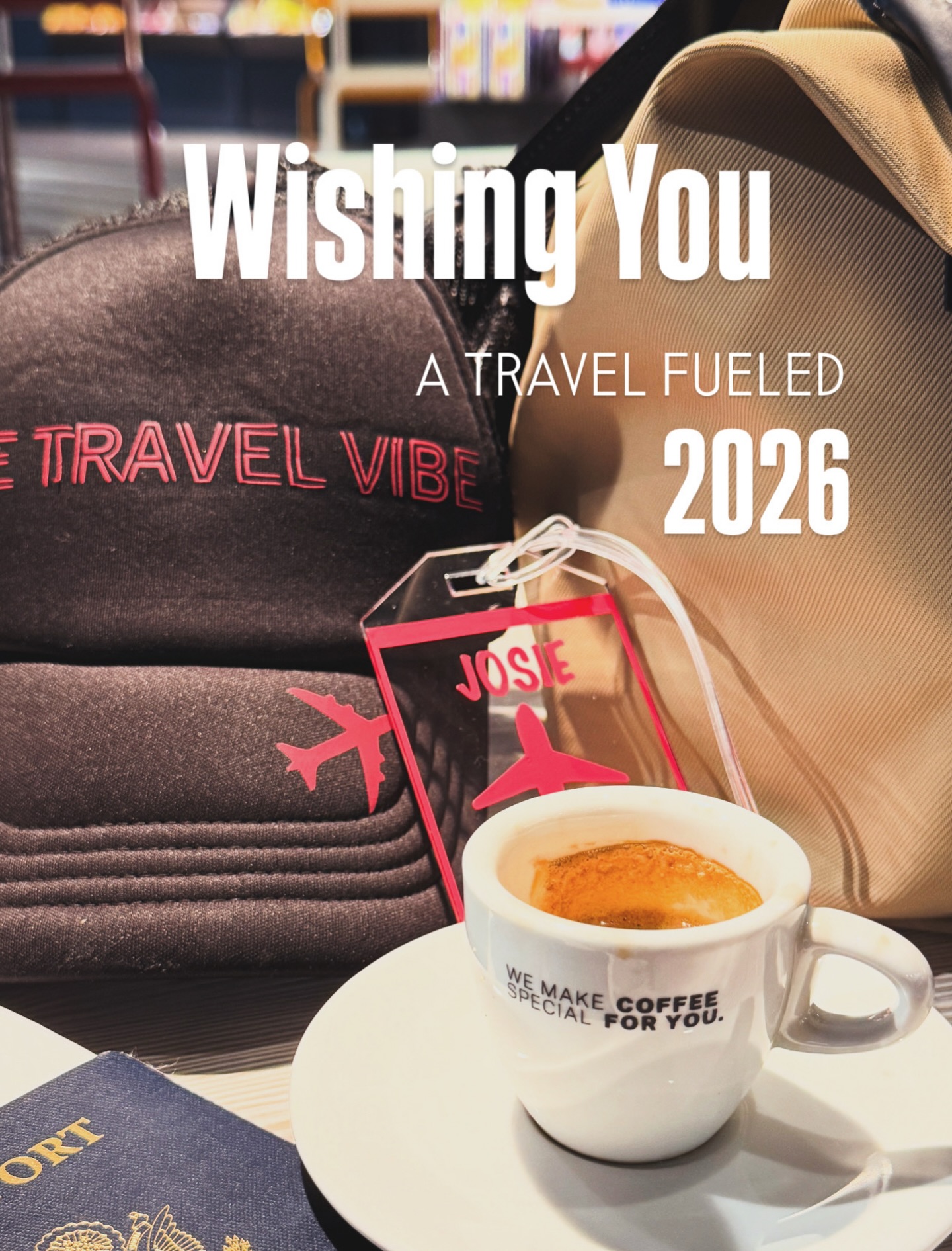 Anything can happen.
So let this be the year you choose yourself.
Say yes to the trip.
Book the flight.
Do the thing that scares you a little and excites you a lot.
If it makes you happy, it belongs in your life. 🌍💫