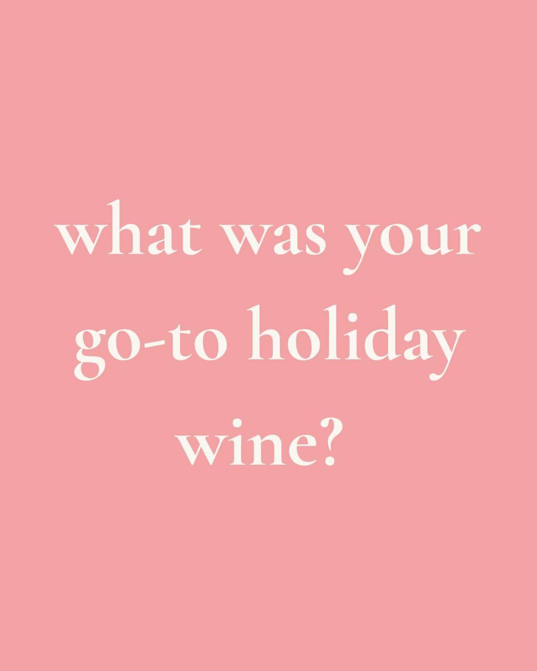 Holiday season calls for favorite wine picks. What was yours?
#WineLovers #FestiveSips #FavoriteWines #WineRecommendations #SipSipHooray