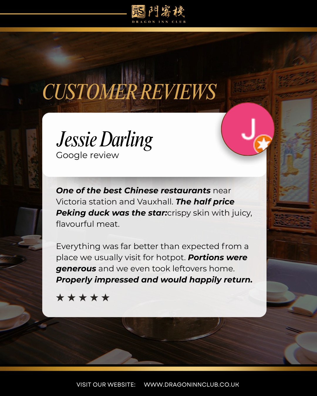 We’re grateful for every guest who chooses Dragon Inn Club. Your support means the world to us. We’re proud to be part of your shared meals. Thank you for dining with us.
#Dragoninclub #Sichuan #Sichuanhotpot #dimsum #london #pimilco #londonvictoria #buckinghampalace #chelsea #theatres