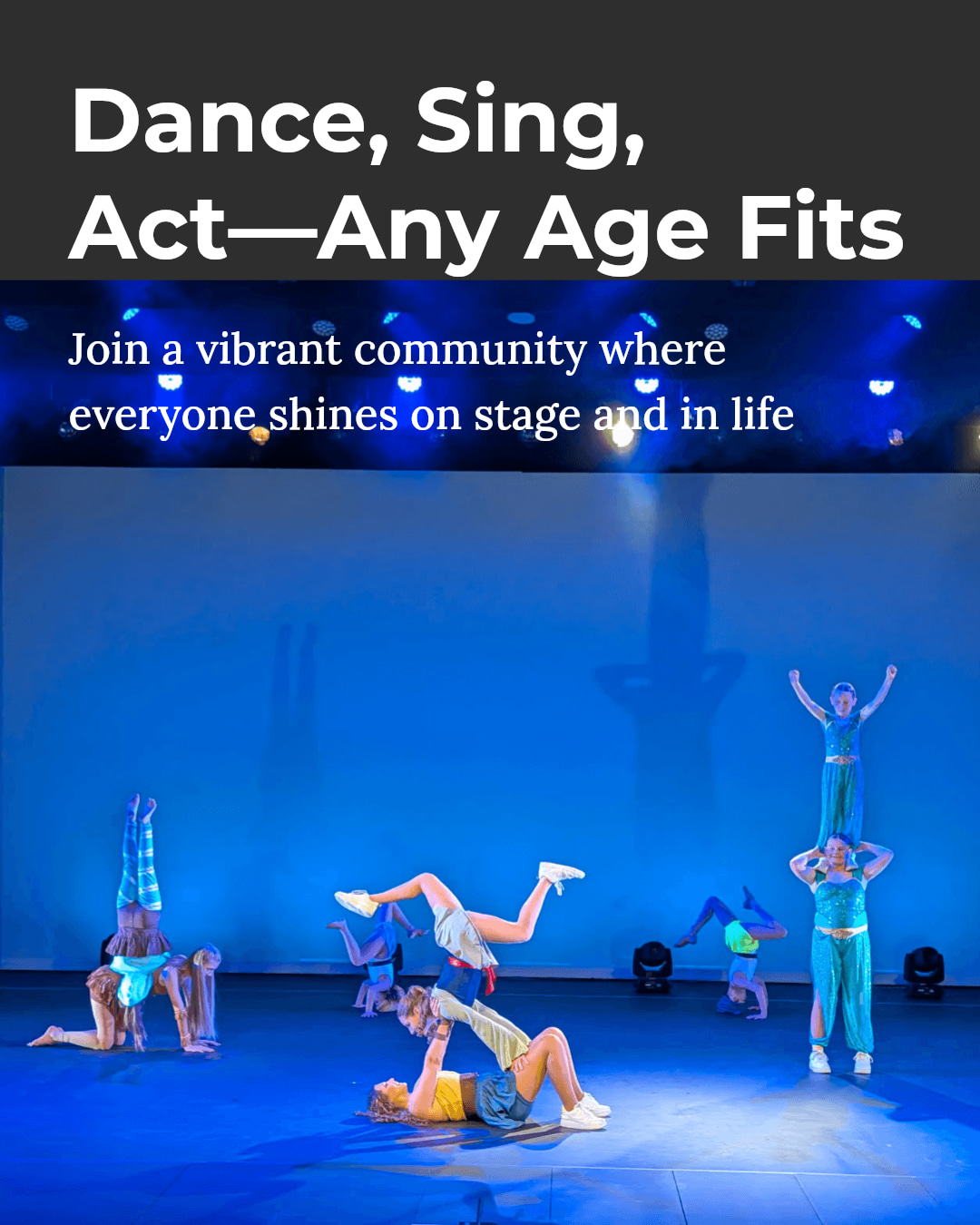 Enrol now for 2026 and let your star shine bright with Stars Performing Arts Academy!
From tiny tots tumbling to teens hitting the stage, and adults dancing for fun or fitness, we've got a class for everyone.
Join our lively community where passion meets performance – spots are filling fast, so don't miss out!
Book your place today and start the path of confidence, creativity, and joy!