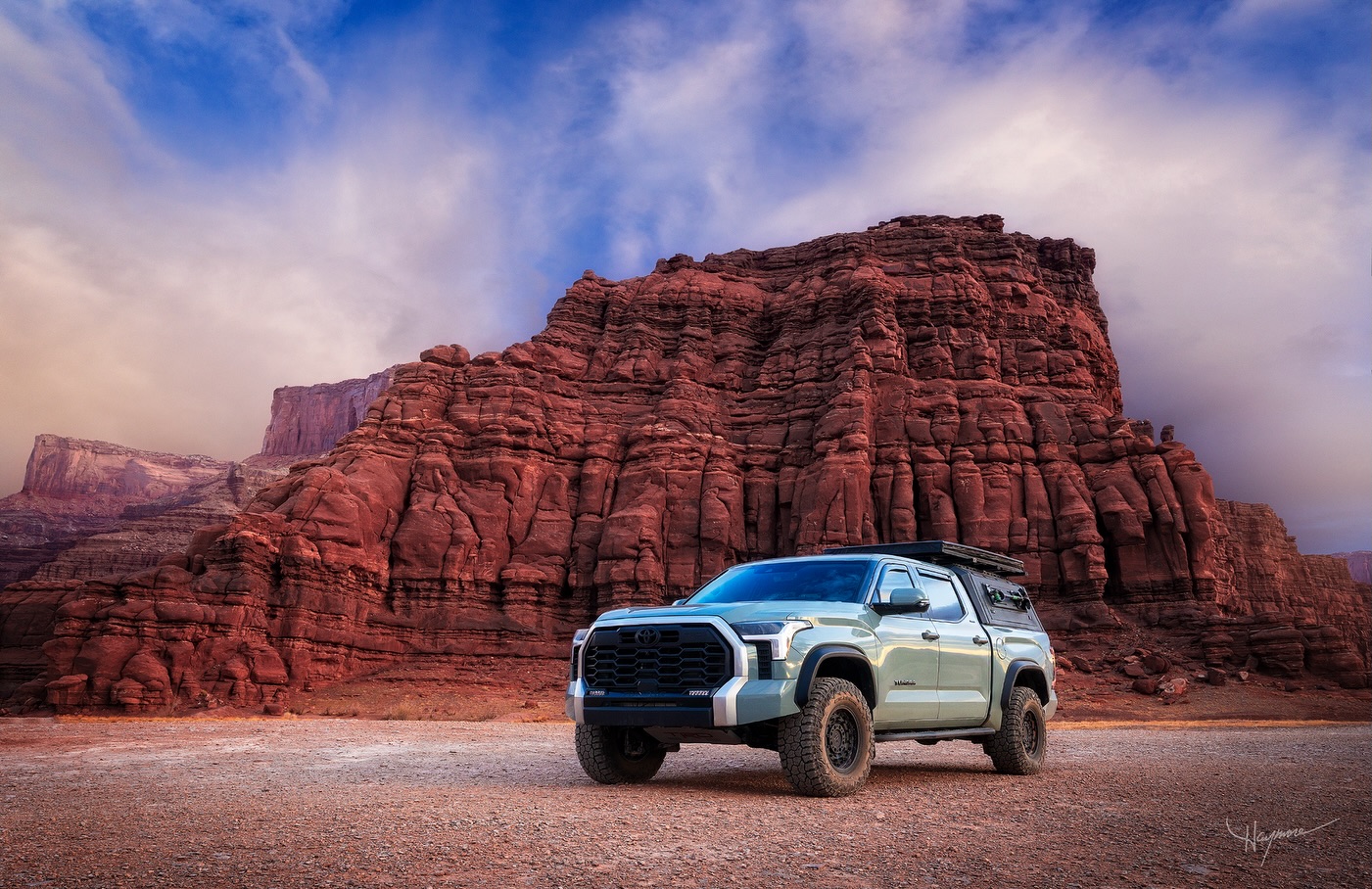 Recent check of the Tundra odometer and I’ve driven 42,000 miles in the last year and a half. Many adventures have been had and many more to come in 2026.
‼️🛠️ BUILD LIST 🛠️‼️
@dobinsonsusa MMR 3-Way Shocks, Coil Springs, Sway Bar
@CBIoffroad Rear Bumper
@westcott_designs 3/1” Preload Collar Lift
@rcioffroad Rock Sliders
@victory4x4 Rear Shock Skids
@blackrhinowheels Arsenal 17” 12mm offset
@falkentire Wildpeak R/T 35’s
@apexdesignsusa Rapid Precision Valves
@hereticstudio 6-inch light bar fog lights
@bynd4x4 Tactical Shell
@ark_Splash_Guards Wheel Wells
@Kingpin_equipped LED light bars
@Inspired_Overland Lightweight Rooftop Tent
@nytopusa Fender Flairs & Exhaust Dump
@bulletpointmountingsolutions Dash Mount
@morrflate Tire Inflation System
@mesocustoms Interior LED lights
@ajt_design Cup Holder & Key Fob
@rek_gen Off-Road Mud-flaps
@offroam Phone Mount
🔅Open to Partners🔅