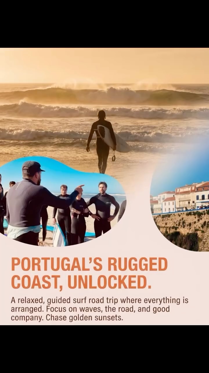 Surf lessons arranged through the week to match your ability and progress