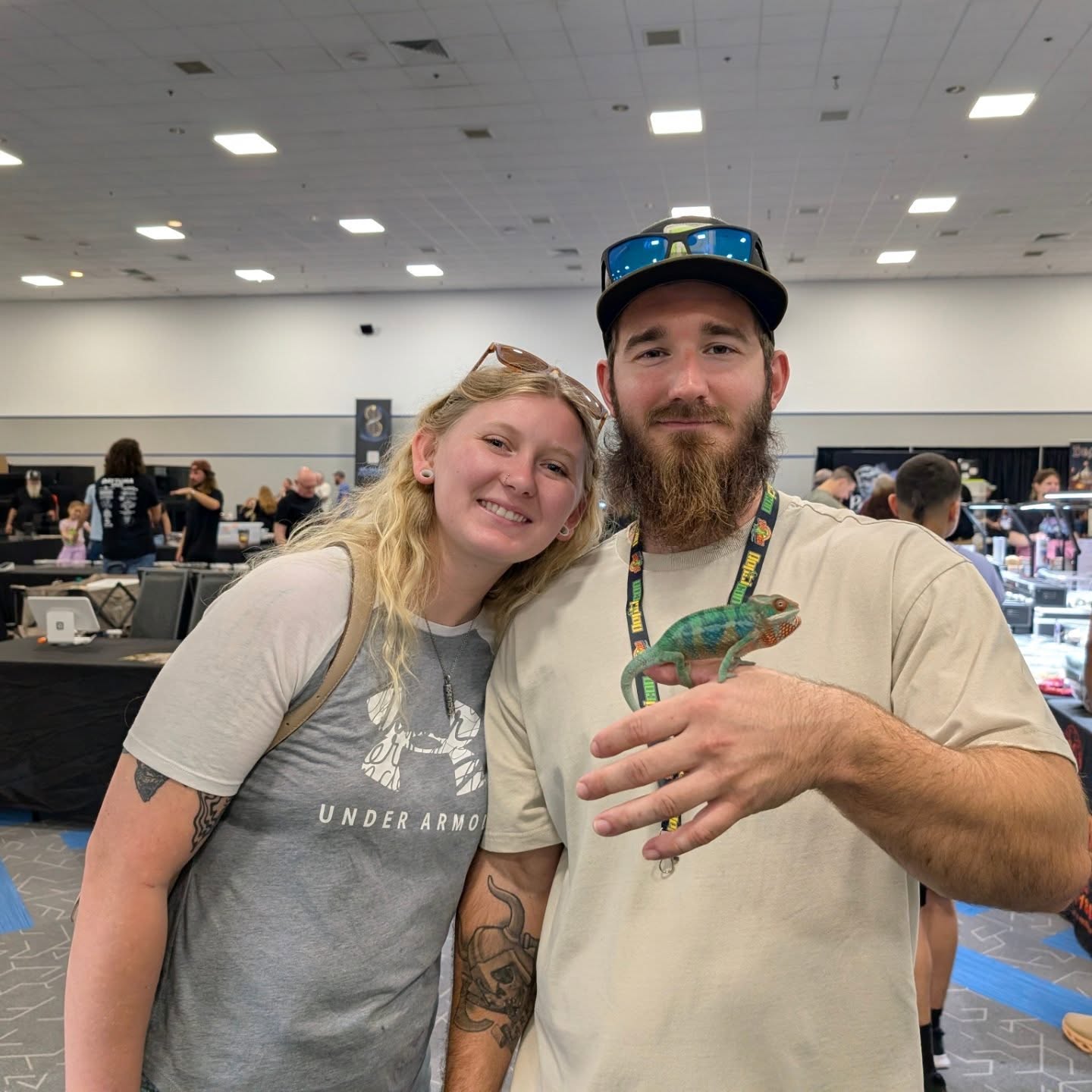 Day 1 vibes at Repticon Lakeland 🦎💚
✨ Forever homes found
✨ New friends made
✨ So much love for these amazing reptiles
Thank you, Lakeland, for showing up and supporting what we do. Seeing our chameleons go home with happy keepers never gets old.
We’ll be back tomorrow—come say hi!
#HappyChams #RepticonLakeland #BornToBlendBuiltToStandOut #ChameleonLife #ReptileExpo #ForeverHomes #SupportSmallBreeders #FloridaReptiles