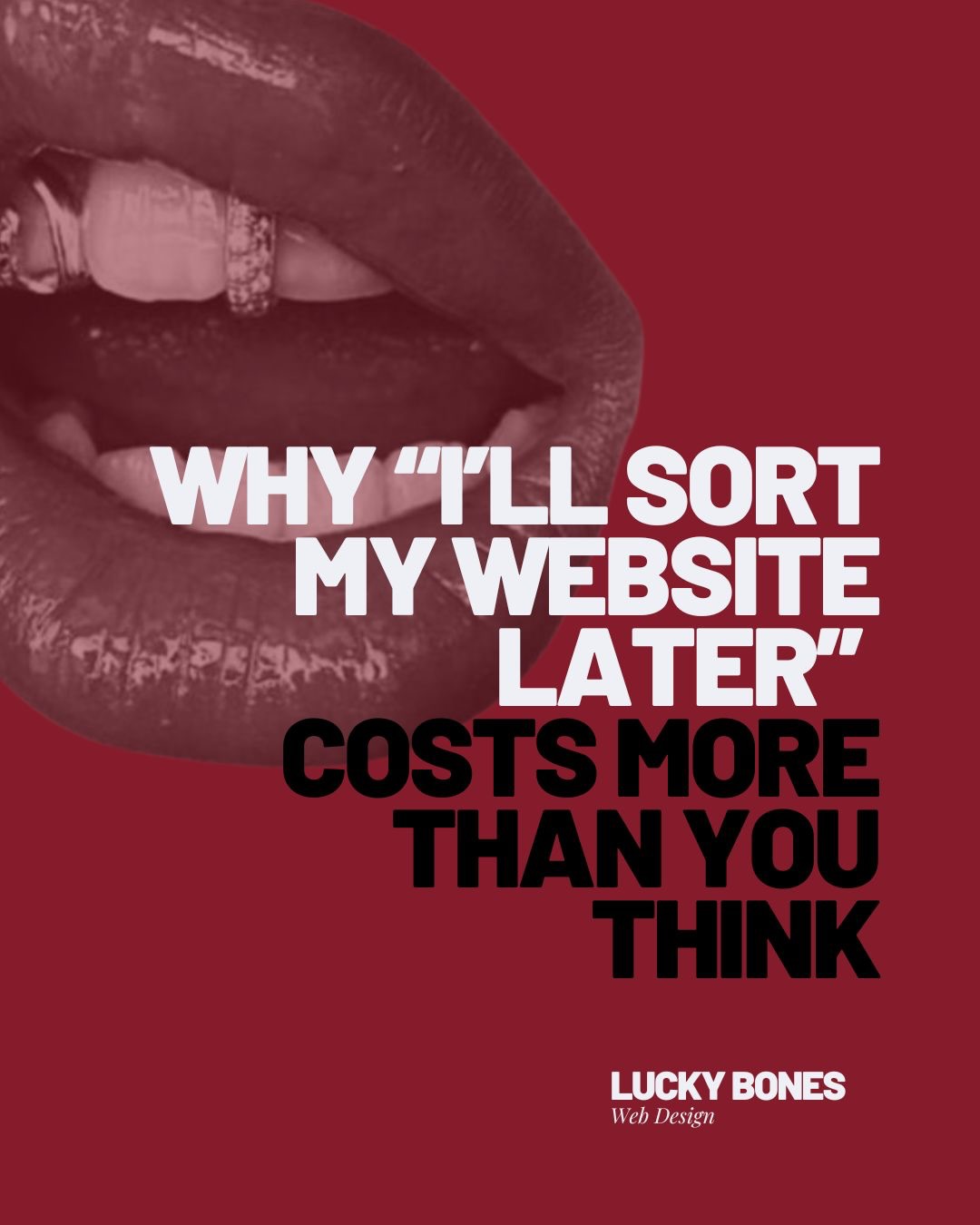 “I’ll fix my website later” is one of the most expensive things business owners say.
Later means missed enquiries.
Later means people clicking away confused.
Later means you staying stuck with something that no longer represents you.
Your website is often the FIRST impression someone has of your business.
If it’s outdated, unclear or bland, they make a decision without ever speaking to you.
If you’re ready to stop delaying and start showing up properly online, now’s the time 🤍🔥
DM me “READY” and let’s talk timelines.