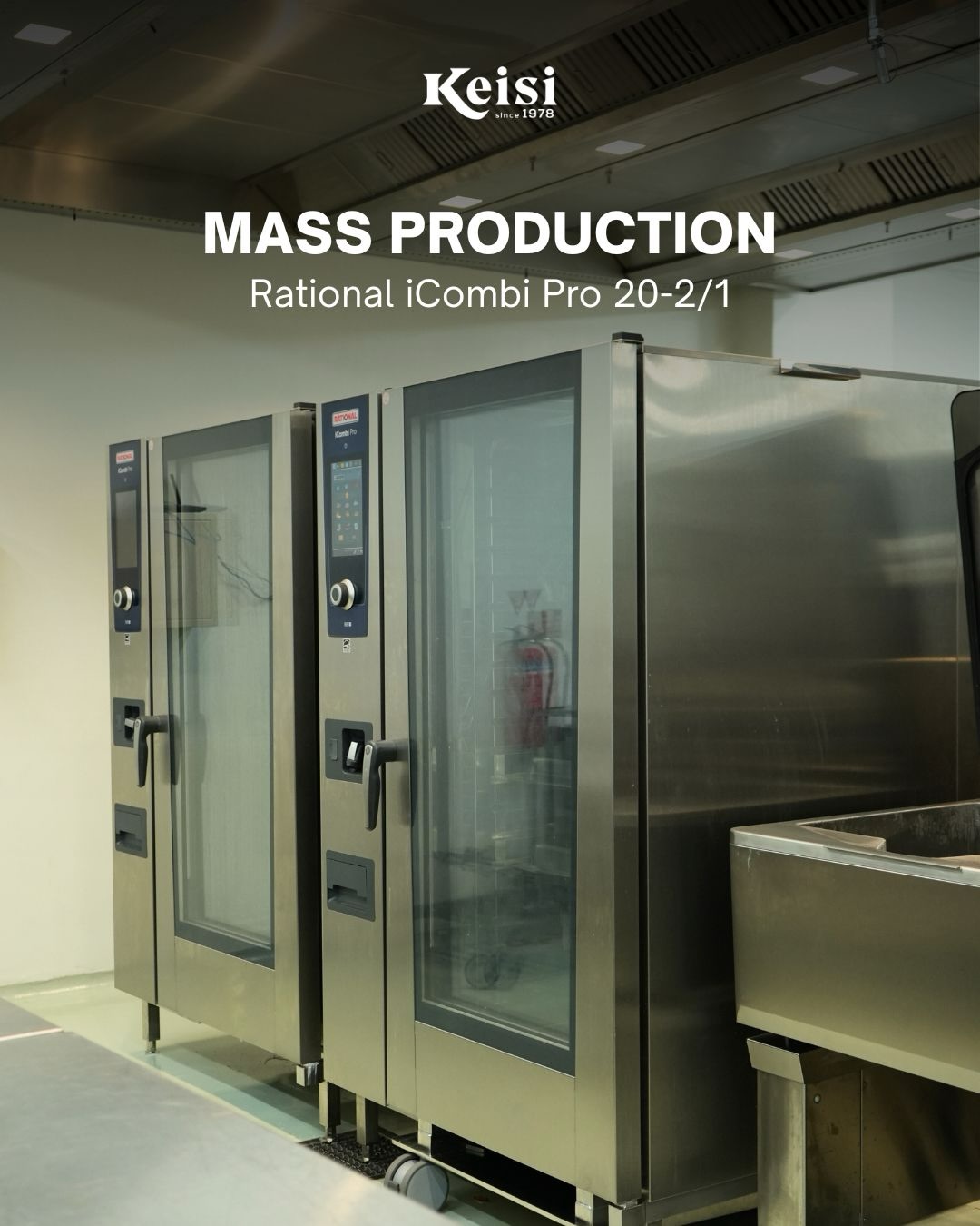 Built to handle scale, precision, and consistency—every single day.
From intelligent cooking assistance to high-capacity performance, this setup is designed to support mass production without compromising quality.
Engineered for efficiency, safety, and reliability in professional kitchens.
Whether it’s banquet service or daily operations, this is where performance meets control.
Discover the right solution for your kitchen.
Find out more with Keisi.
#KeisiSince1978 #ProfessionalKitchen #CommercialKitchen #RationalCooking #KitchenSolutions