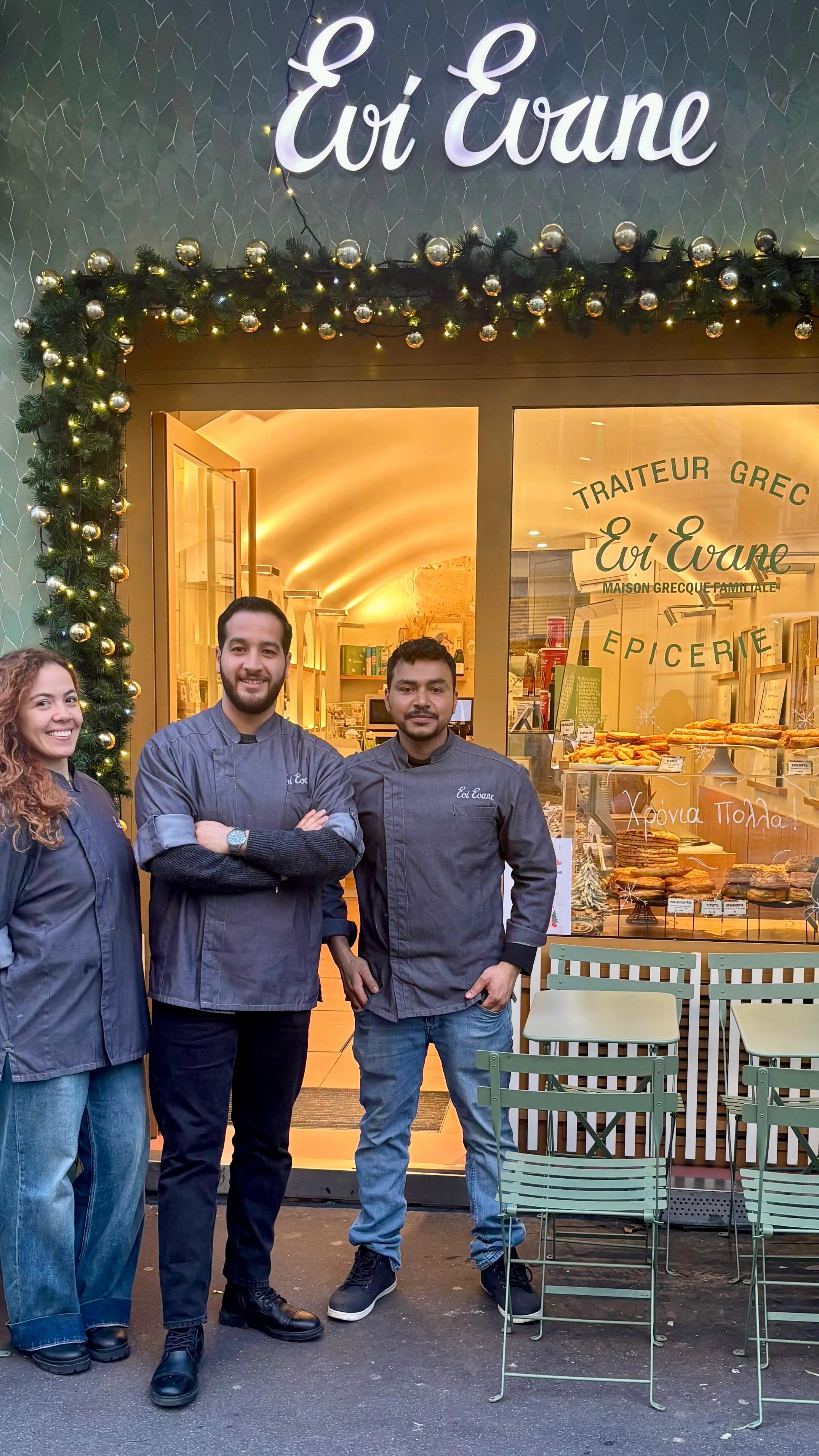 🎊 De la part de toute l’équipe Evi Evane, une belle année 2026 à vous, heureuse, gourmande et grecque!
❤️Restaurant, traiteurs de St Placide, Bretagne, Condorcet, Commerce, KB, cuisine, bureaux, Katerina, Dina&Maria.