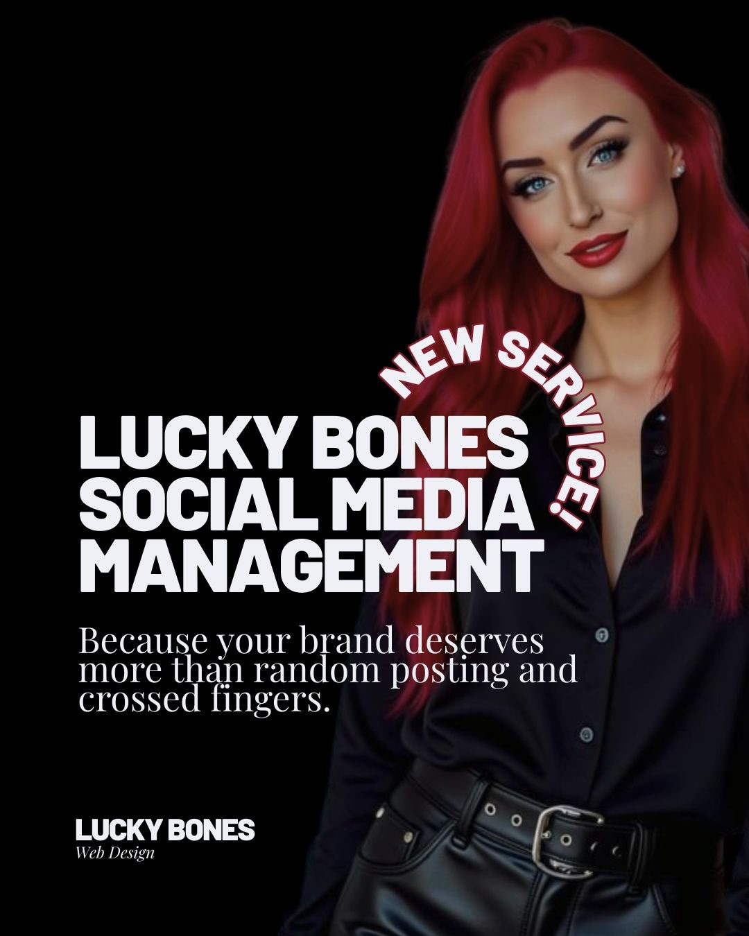 New service for 2026 🔥
Lucky Bones Social Media Management is officially here.
I’ve spent years building bold websites that convert.
But here’s the truth most people don’t want to admit.
A great website alone isn’t enough anymore.
If people can’t find you, recognise you, or trust you before they click your link, they won’t enquire.
That’s why I’m bringing social media management into Lucky Bones for 2026.
Not fluffy posting.
Not trend chasing.
But strategic, on-brand content that supports your website and drives actual business.
This is for business owners who want:
Consistency without stress
A brand that feels aligned everywhere
Content that leads somewhere
Enquiries, not just likes
Spaces will be limited so I can keep this hands-on and high quality.
If you want socials that actually work for your business, DM me SOCIALS 2026 ✨
