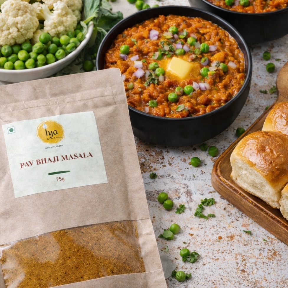 When winter vegetables are at their best, Pav Bhaji becomes a ritual.
Slow crafted flavours, everyday comfort- made better with Iya Pav Bhaji Masala.
#pavbhaji #winterveggies #comfortfoods #spiceblends #iyaspices