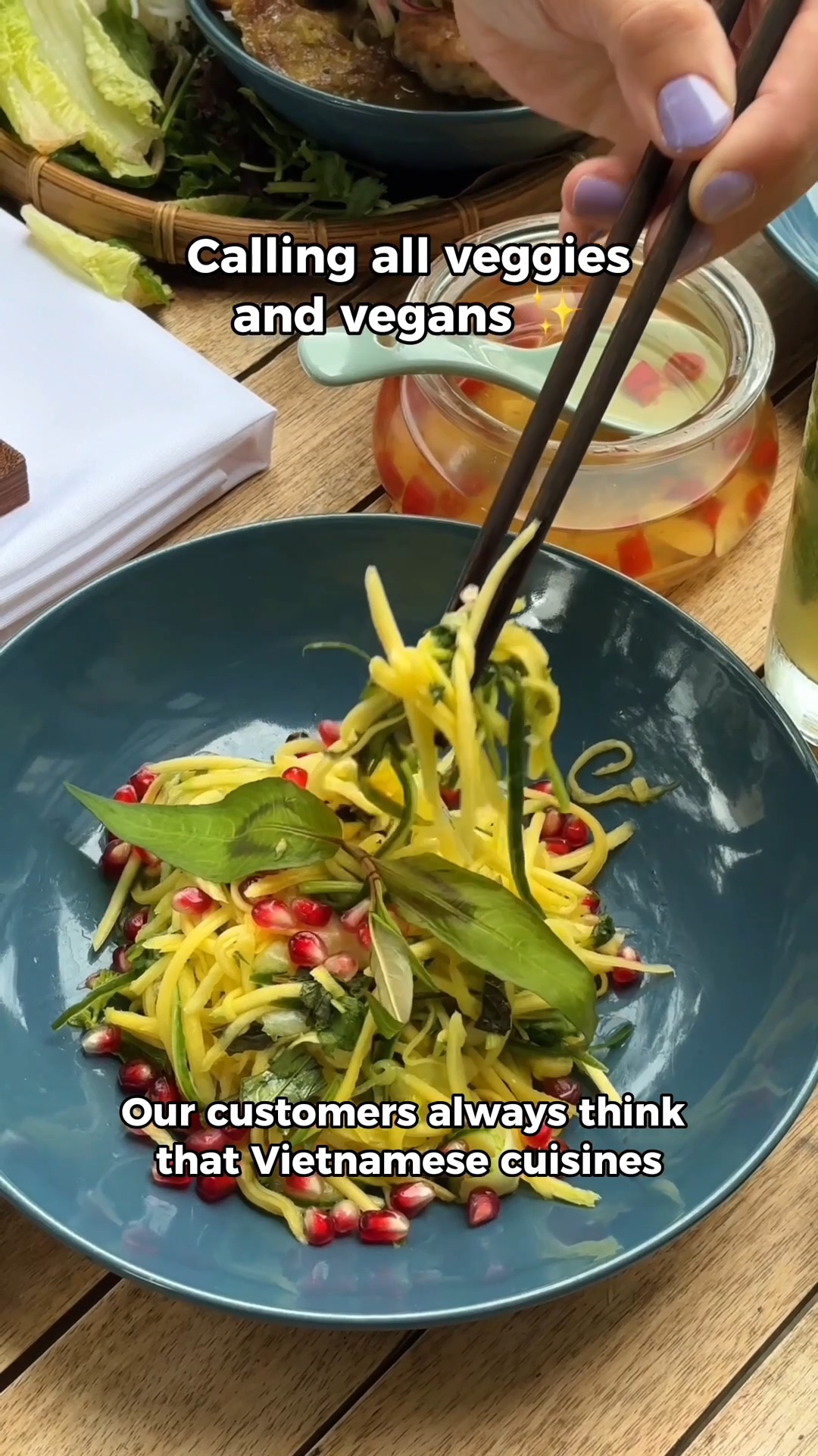 Doing veganuary? 🌱 You must visit to try our stand-out plant-based options that won't make you miss the meat! From hot and sour noodle soups to refreshing summer rolls, these vegan dishes are perfect for that January health kick.
Book a table via the link in our bio 🍜