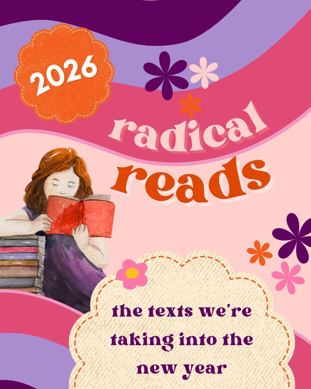 🎆Happy new year!🎆 Hope your winter break was nice and restful!🎀
Here are some texts in our feminist toolkit that we wanted to bring into the new year! We've had quite the year and we continue to build connections and strategies to support each other in hard times, because community is everything! 🫰
📚Happy reading! 📚
Have a recommendation? Please share in the comment section!