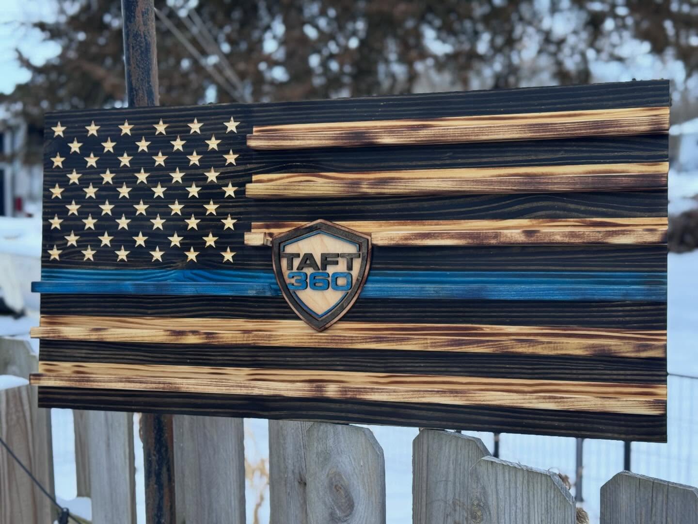 Just another custom #challengecoinflag. This one is for @taft.360