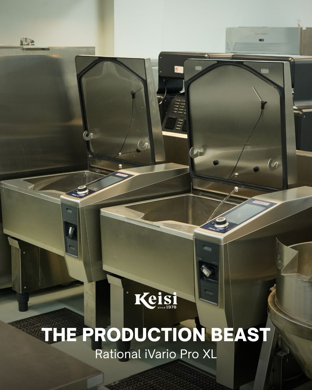 Built for kitchens that never slow down.
From ergonomic auto lift & tilt that prioritizes safety,
to ceramic heating that delivers even, consistent results—
every detail of the Rational iVario Pro XL is designed to support high-volume production with precision and control.
This is equipment that works as hard as your team does.
Reliable. Efficient. Ready to scale with your operation.
Discover how the right tools can elevate your production standards.
📩 Contact us to learn more about this solution for your kitchen.
#KeisiSince1978 #ProfessionalKitchen #CommercialKitchen #FoodServiceEquipment #KitchenInnovation