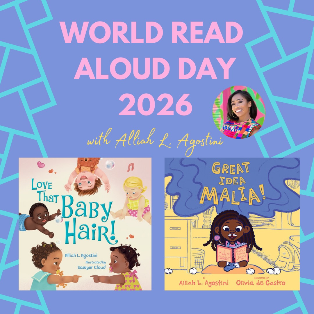 Hi, Everyone! I’m excited to volunteer for my 5th World Read Aloud Day in anticipation of my 12th 🫨 release.
This year I’ll be focusing on the littles, Pre-K - 2, and reading from my March ’26 book LOVE THAT BABY HAIR! and GREAT IDEA MALIA!, which is re-releasing in paperback this summer! 🥳💃🏾💃🏾💃🏾
If you are an educator or have a child whose teacher may be interested in a FREE virtual mini-author visit, click here https://forms.gle/kTLQaiwKG5oFCEk57 or fill out the form in my bio! Limited slots available.
Looking forward! ☺️ #wrad #wrad2026